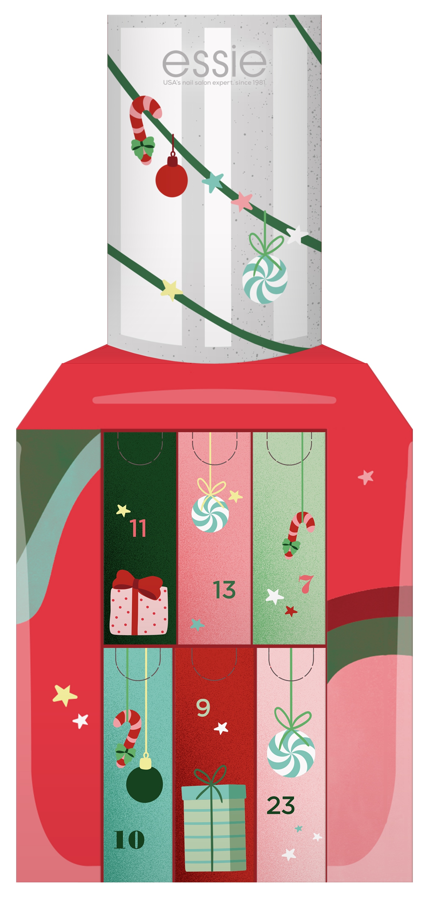 essie Adventskalender »Essie Adventskalender 2024«, ab 13 Jahren