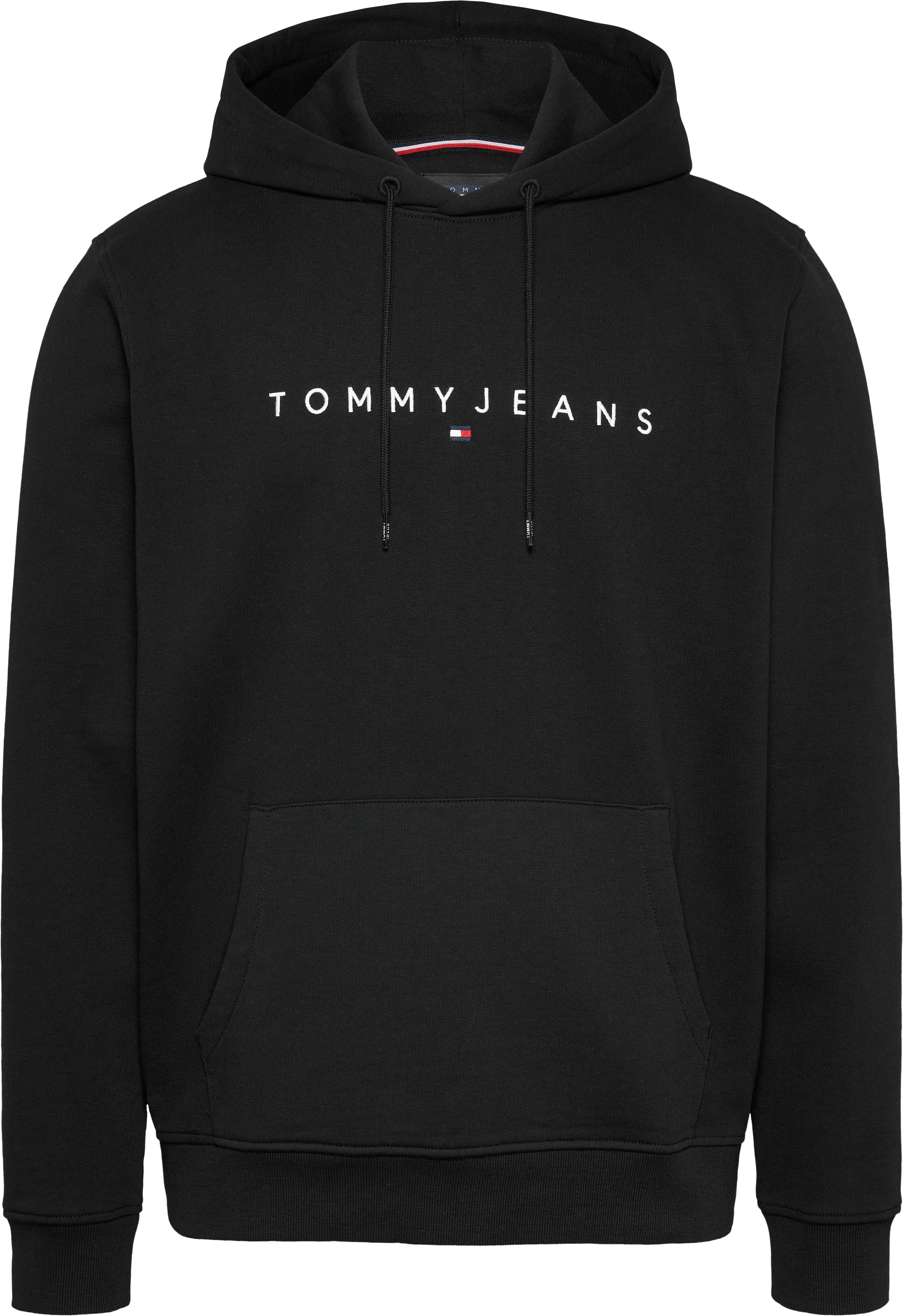 Tommy Jeans Hoodie »TJM REG LINEAR LOGO HOODIE EXT«, mit Logo-Stickerei