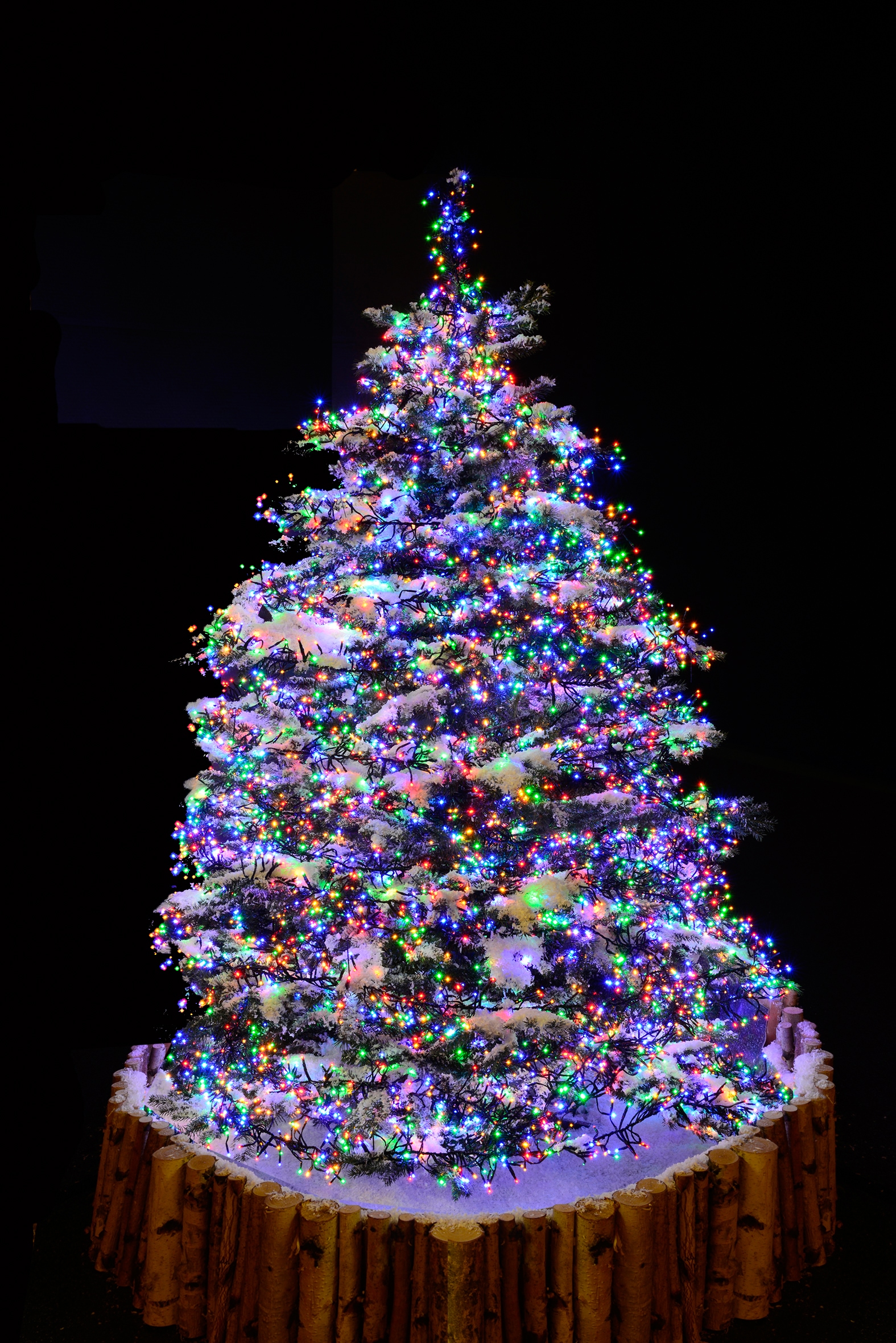 KONSTSMIDE LED-Lichterkette »Weihnachtsdeko aussen«, kaufen 960 St.-flammig, Büschellichterkette Dioden LED BAUR 8 | mit Funktionen, Micro Cluster, 960