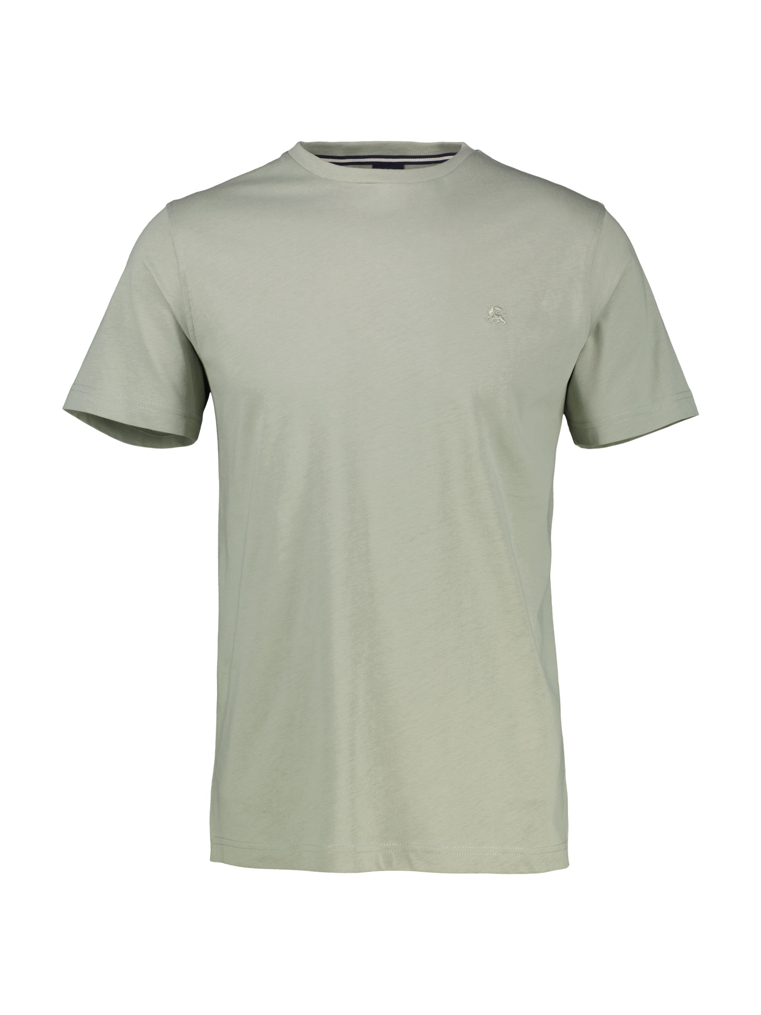 LERROS T-Shirt "LERROS Basic T-Shirt mit Logostitch, unifarben" günstig online kaufen