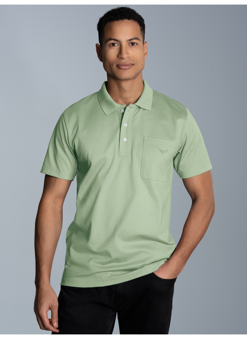 Trigema Poloshirt "TRIGEMA Poloshirt aus Single-Jersey", 1 Stk. günstig online kaufen