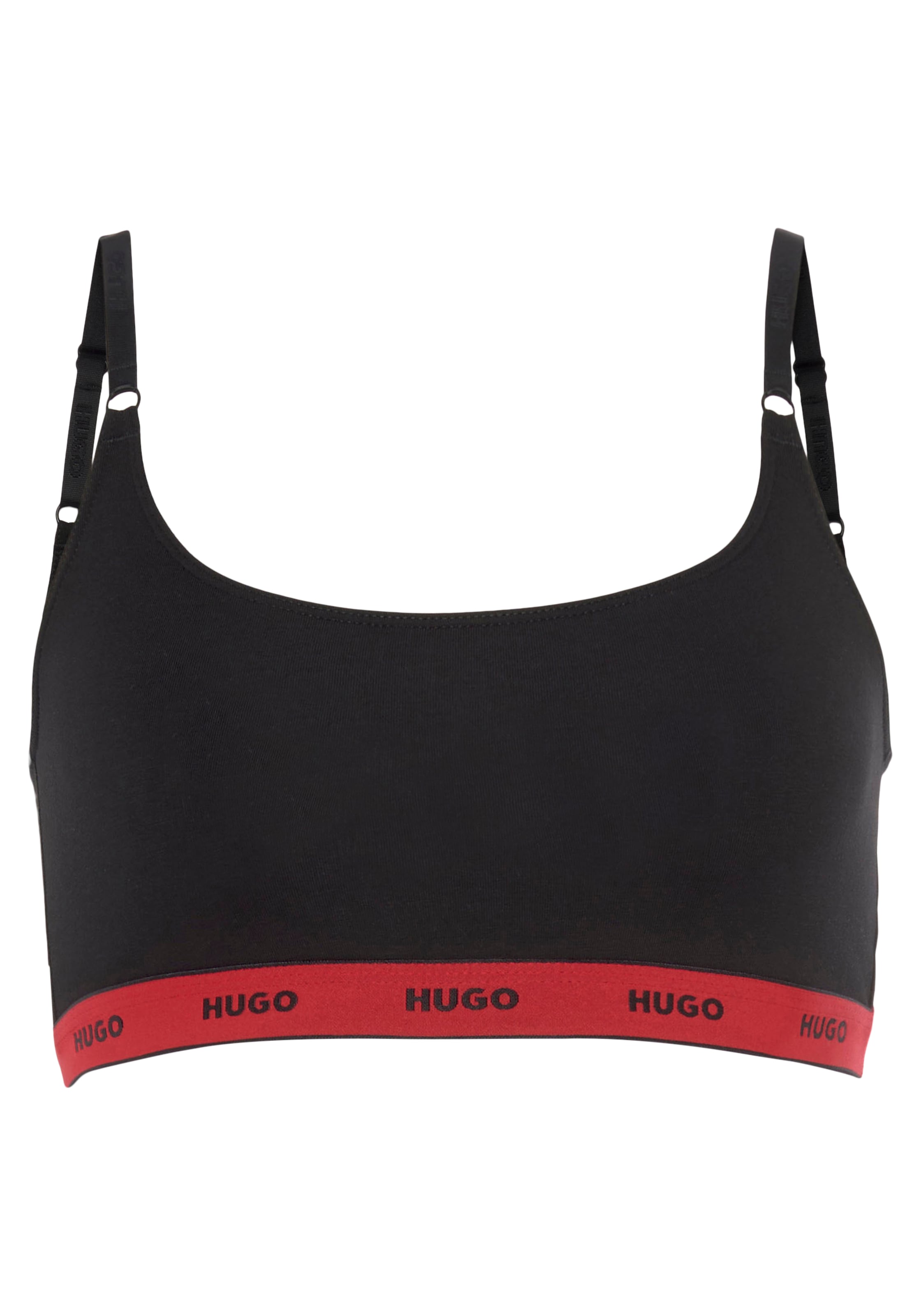 HUGO Underwear Bralette-BH "TWIN BRALETTE STRIPE", mit elastischem Bund