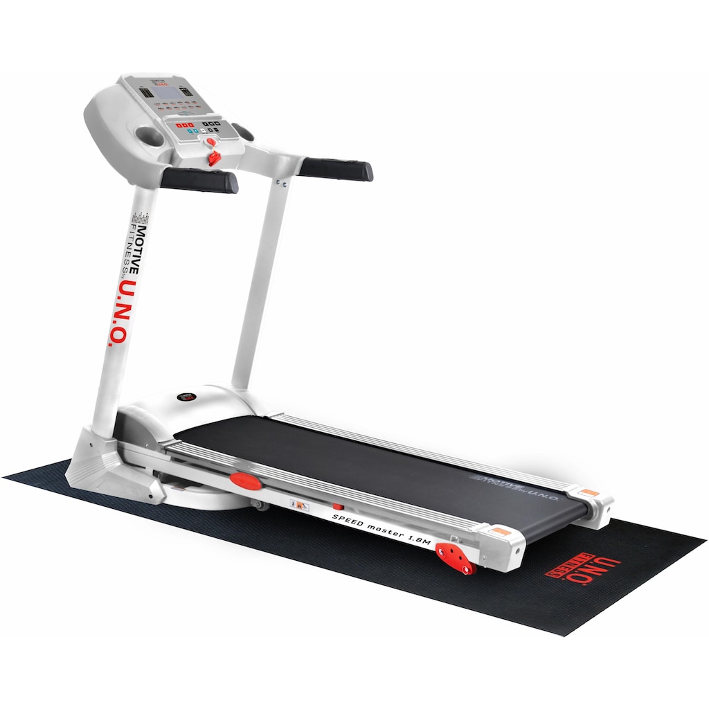 MOTIVE FITNESS by U.N.O. Laufband »Speed Master 1.8 M«, mit Höchstgeschwindigkeit 18 km/h und Multifunktions-LCD-Display