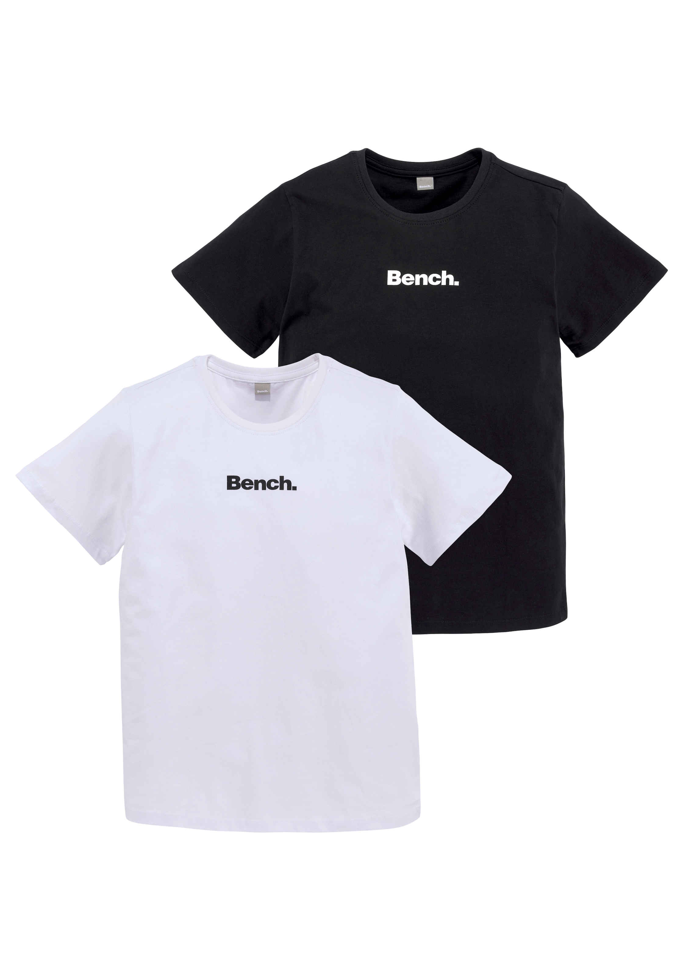 Bench. T-Shirt 2 | für (Packung, bestellen Jungen BAUR tlg.), »BASIC«