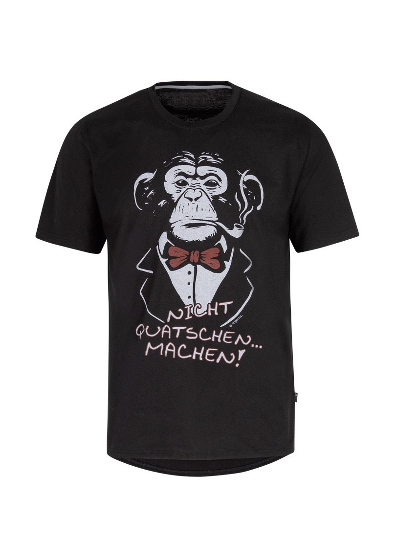 Trigema Spruch« »TRIGEMA kaufen | T-Shirt Affen-Druckmotiv ▷ und T-Shirt BAUR mit