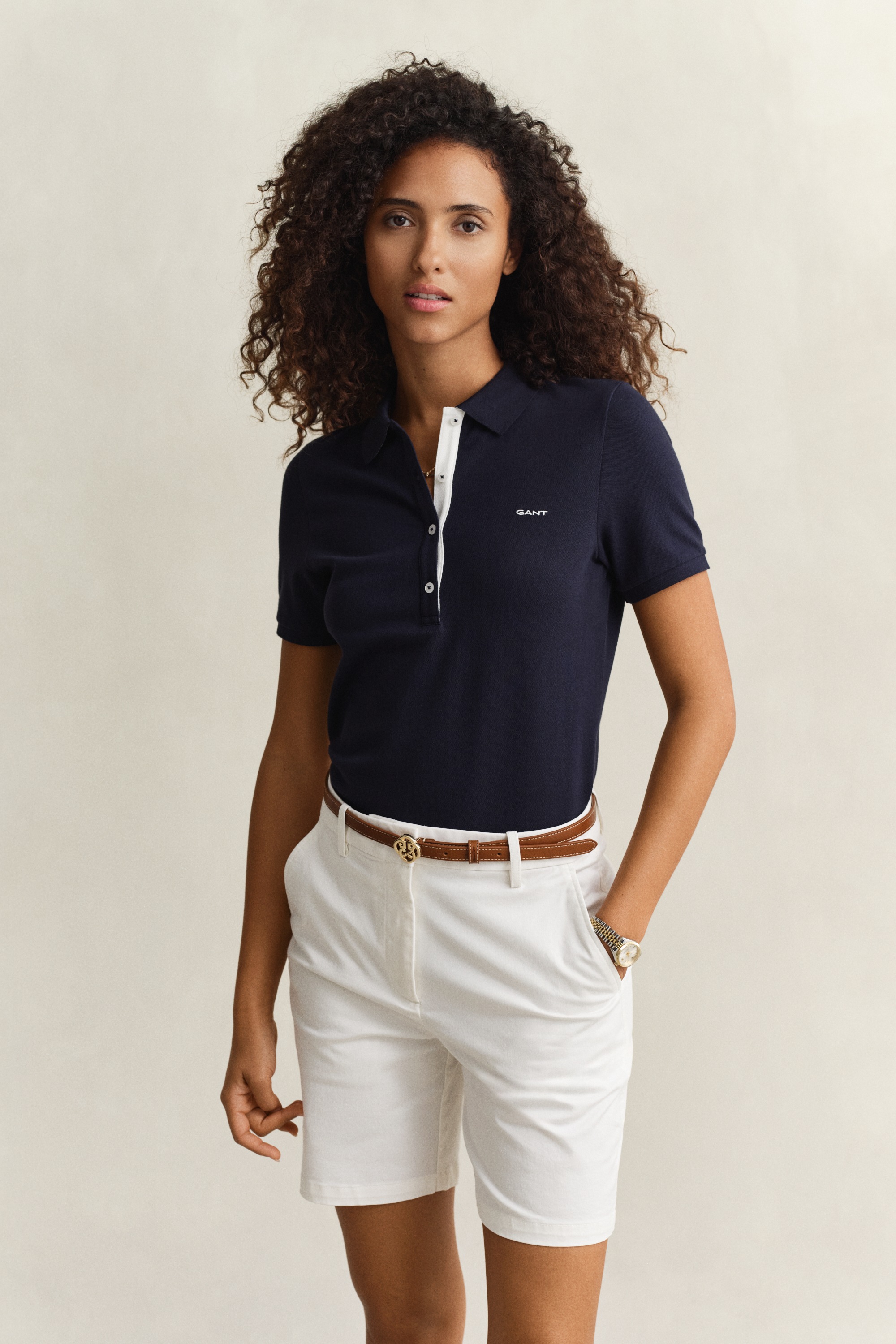 Gant Poloshirt »SLIM CONTRAST COLOR« Slim fit mit Polokragen