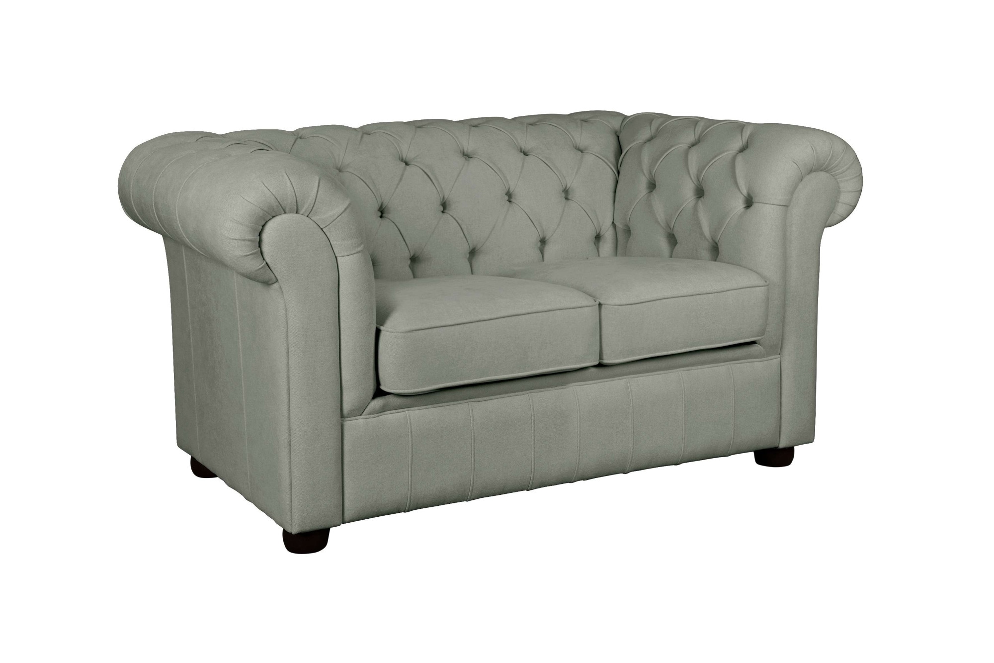Home affaire 2-Sitzer »CHARENTE, Chesterfield-Sofa, Wellenfederung, Maße: B/T/H: 147/89/74 cm«, mit edler Knopfheftung und typischen Armlehnen