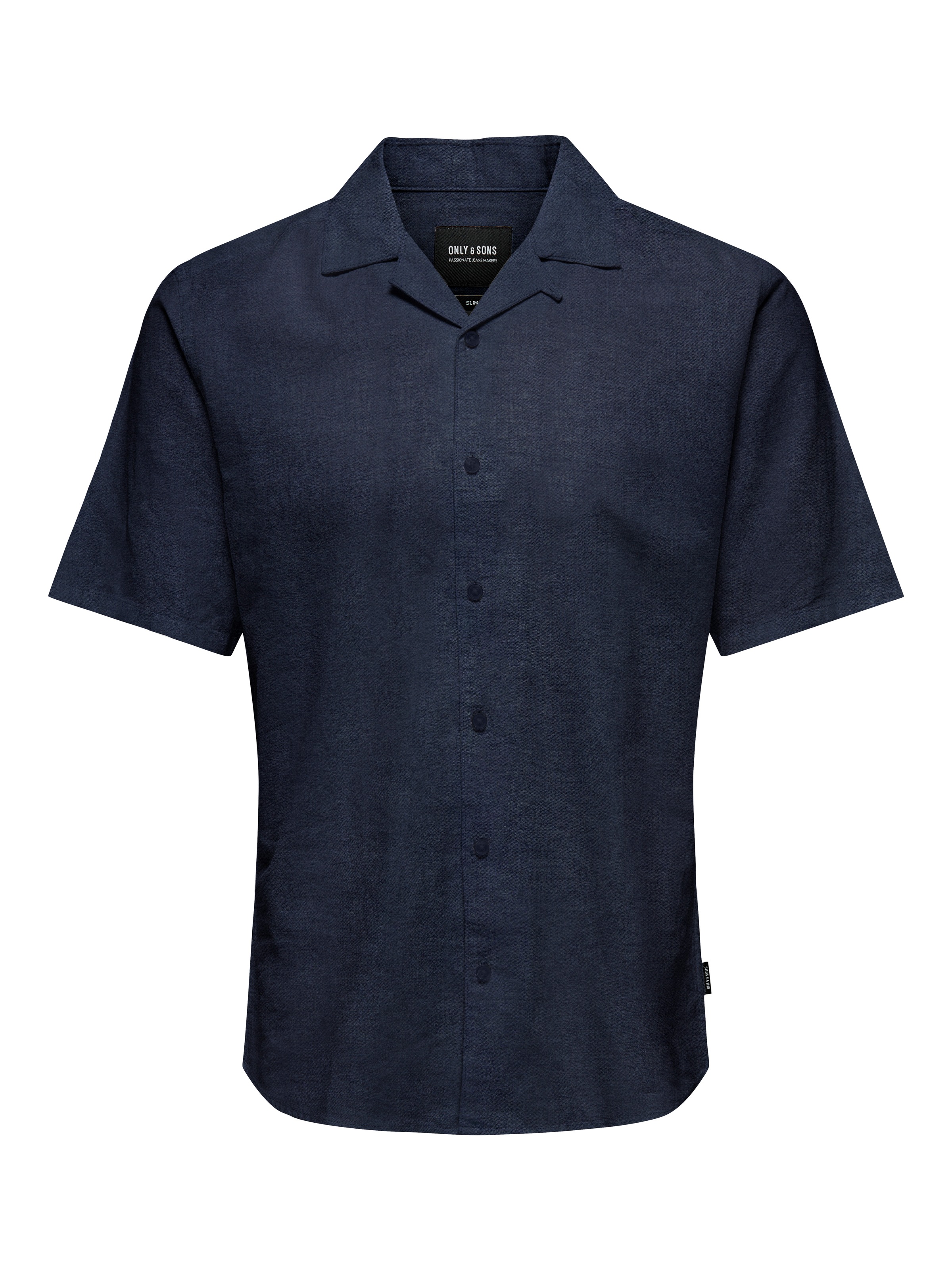 ONLY & SONS Kurzarmhemd »ONSCAIDEN SS SOLID RESORT LINEN NOOS«