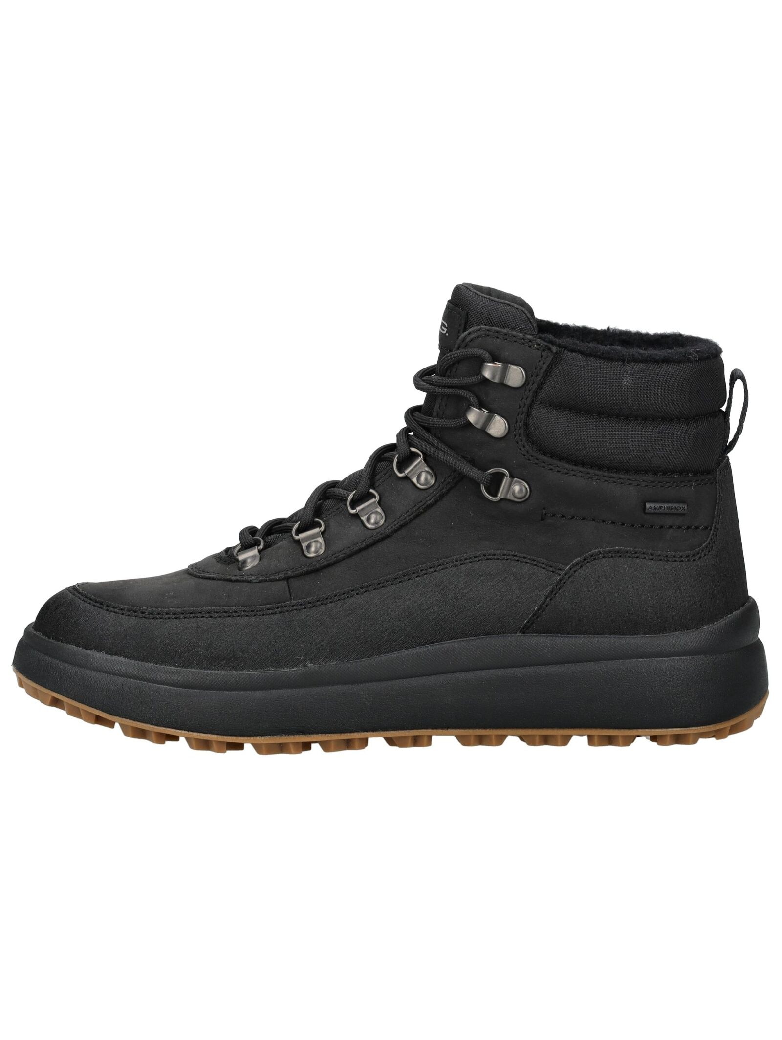 Geox Schnürstiefelette »Geox Stiefelette Leder/Textil«