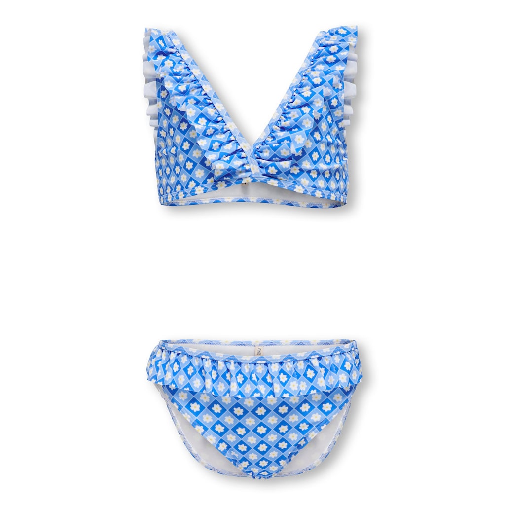 KIDS ONLY Bügel-Bikini »KOGMAJA FRILL BIKINI SET ACC«, (Set, 2 St.)