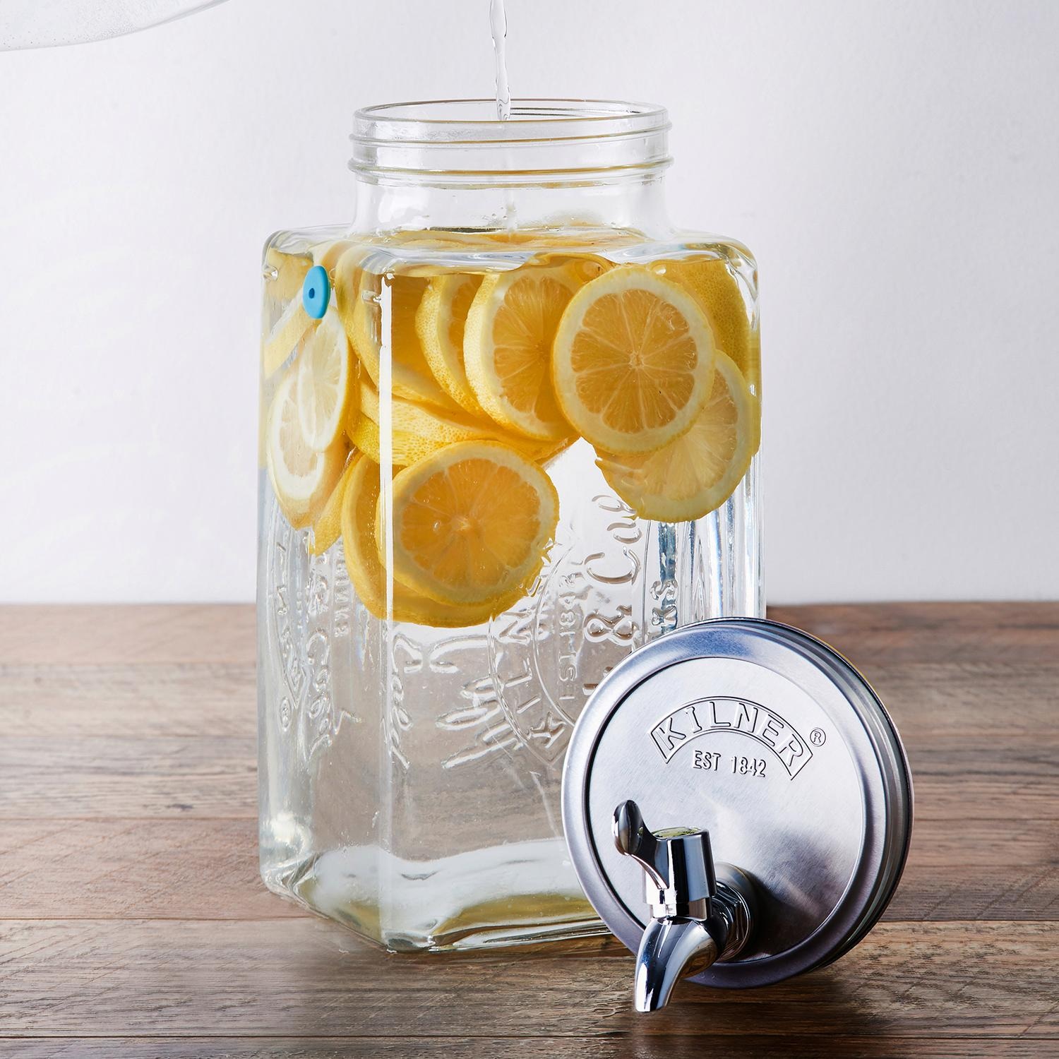 KILNER Getränkespender »"Fridge Drinks"«, für den Kühlschrank, Inhalt 3 Liter