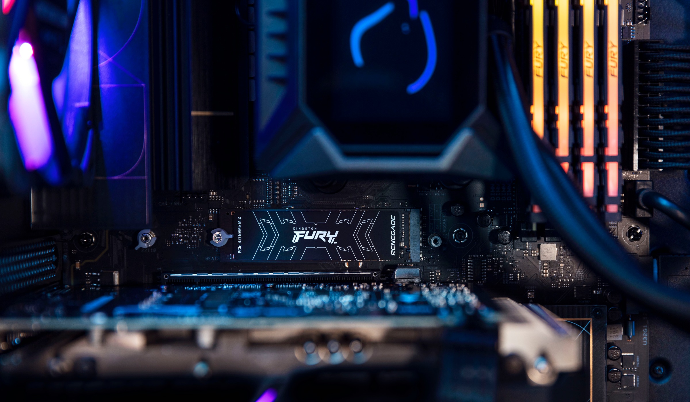 Kingston interne SSD »FURY RENEGADE 500GB«, Anschluss M.2 (2880)