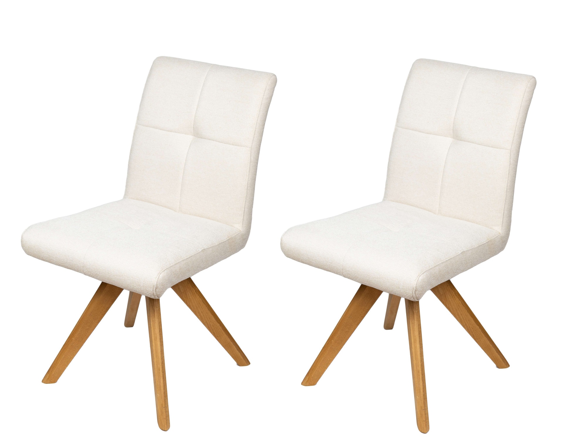 Home affaire Drehstuhl "Ida Polsterstuhl, Küchenstuhl, 4-Fußstuhl" () 2 Stk günstig online kaufen