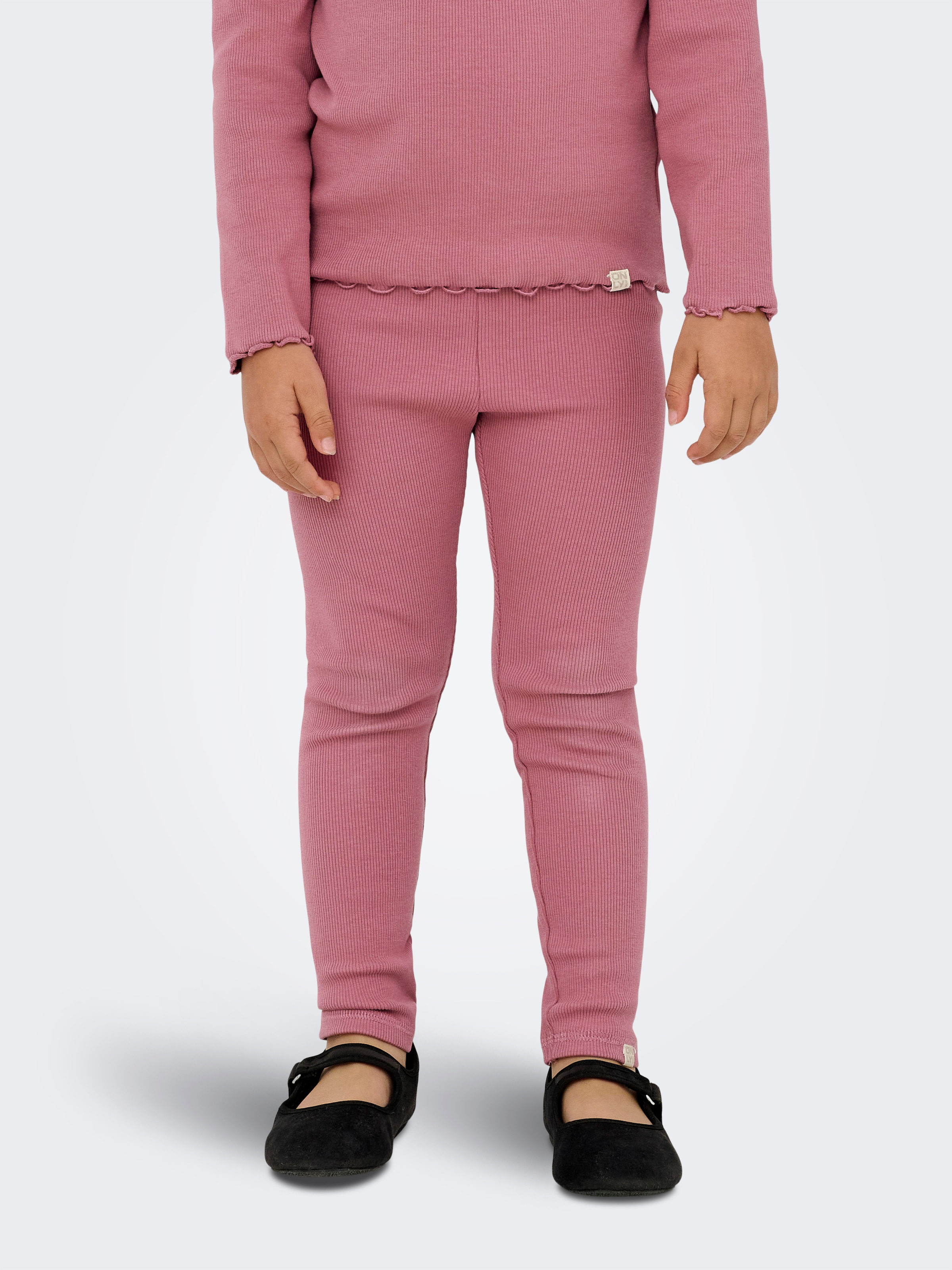 KIDS ONLY Leggings »KMGTRINNY SOLID LEGGING JRS NOOS«  Baumwollmischung, figurbetont