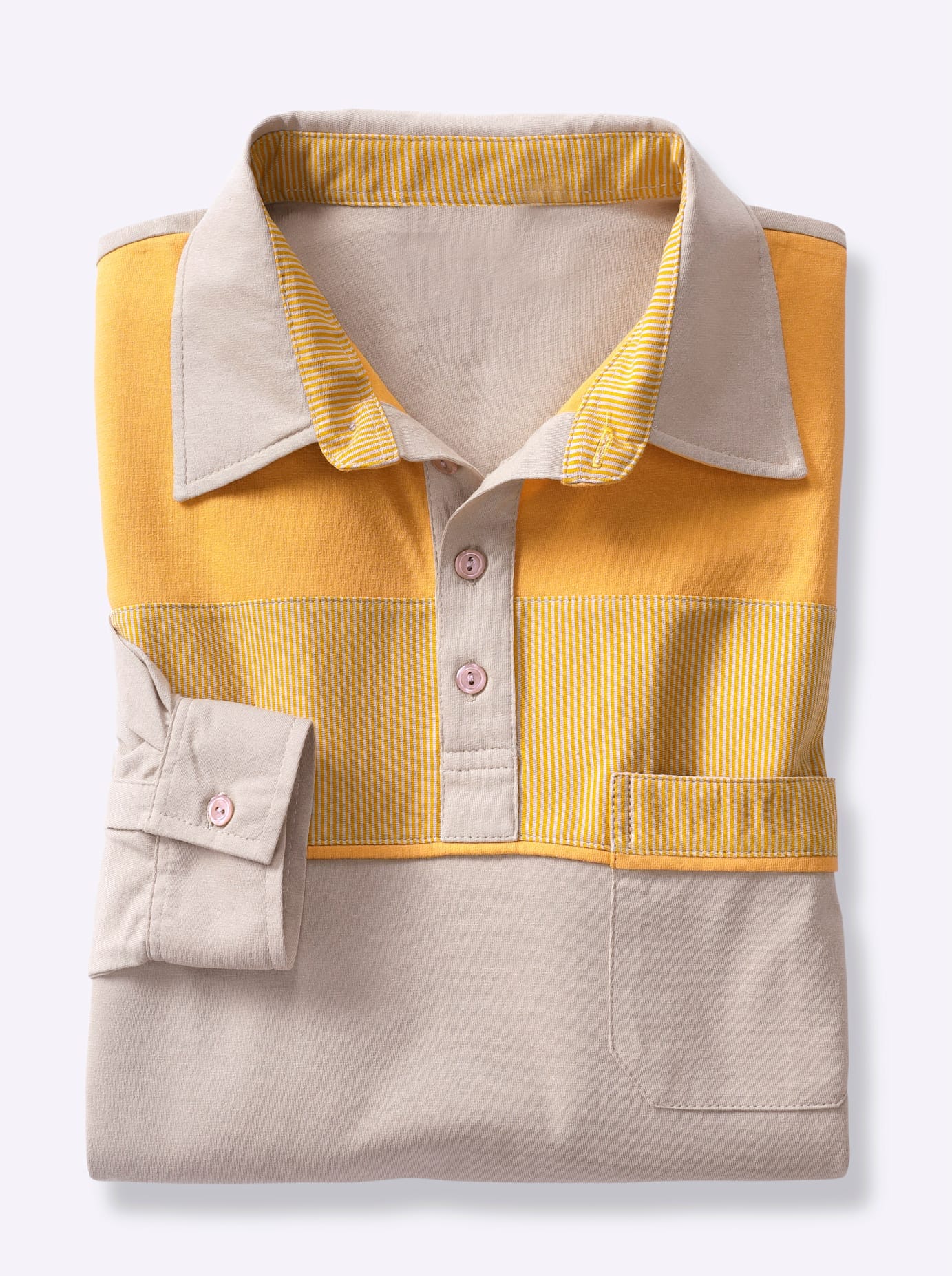 Catamaran Poloshirt "Langarm-Poloshirt", 1 Stk. günstig online kaufen