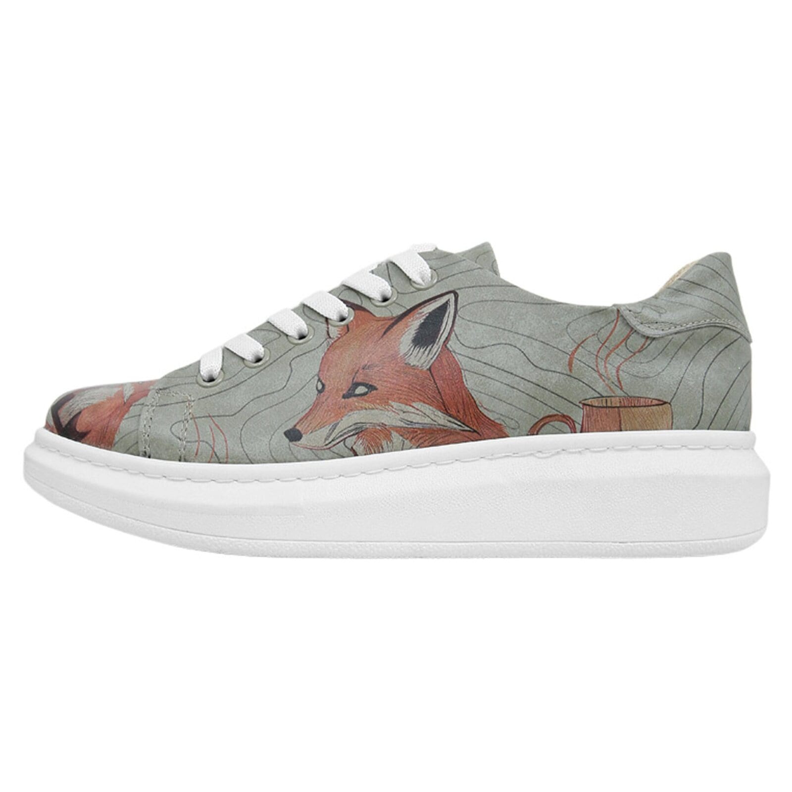 DOGO Plateausneaker "Myra Run Little Fox Damen Sneaker / Female", Vegan günstig online kaufen