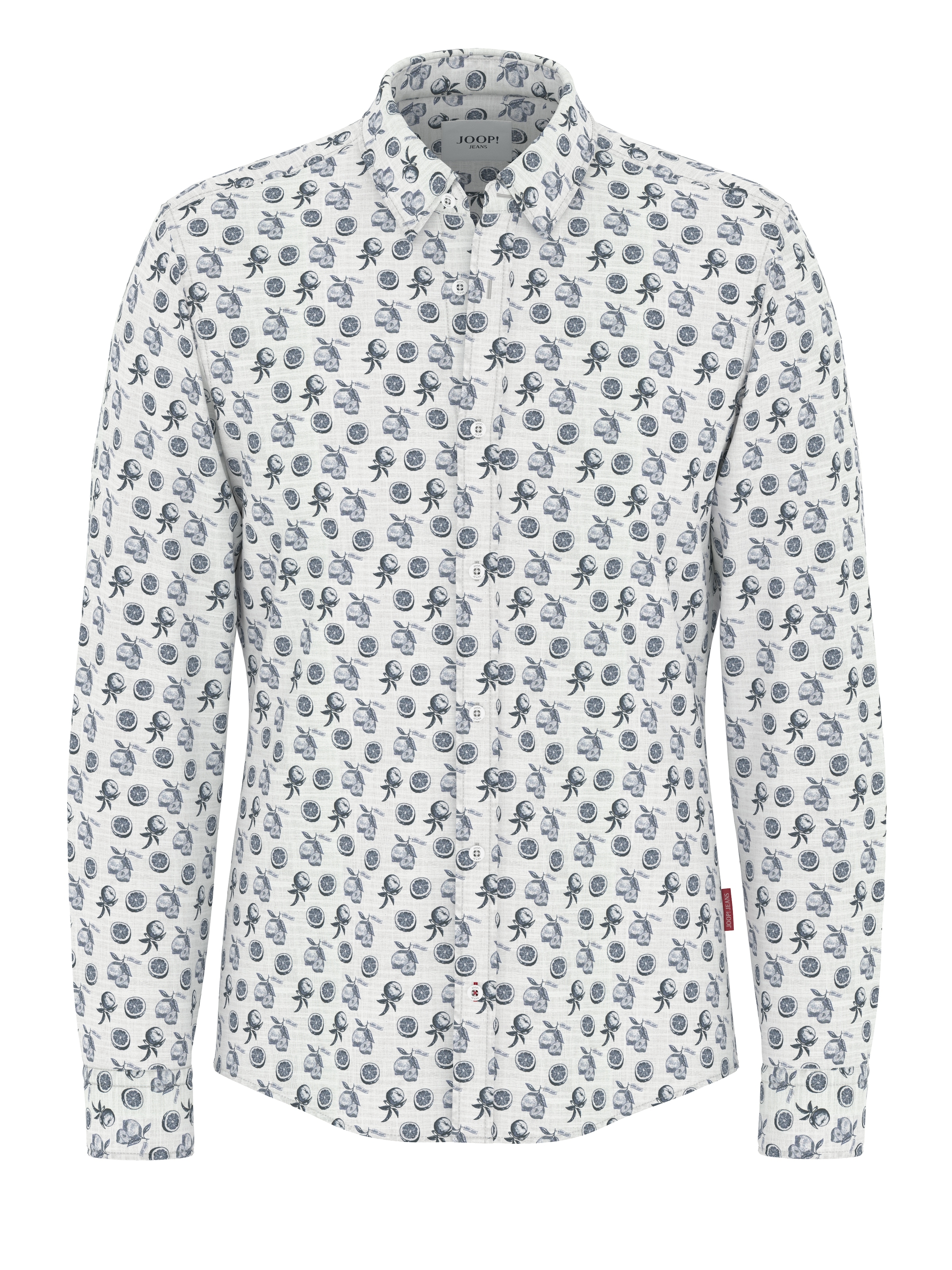 Joop Jeans Langarmhemd Hanson3-W Mit Rundhalsausschnitt günstig online kaufen