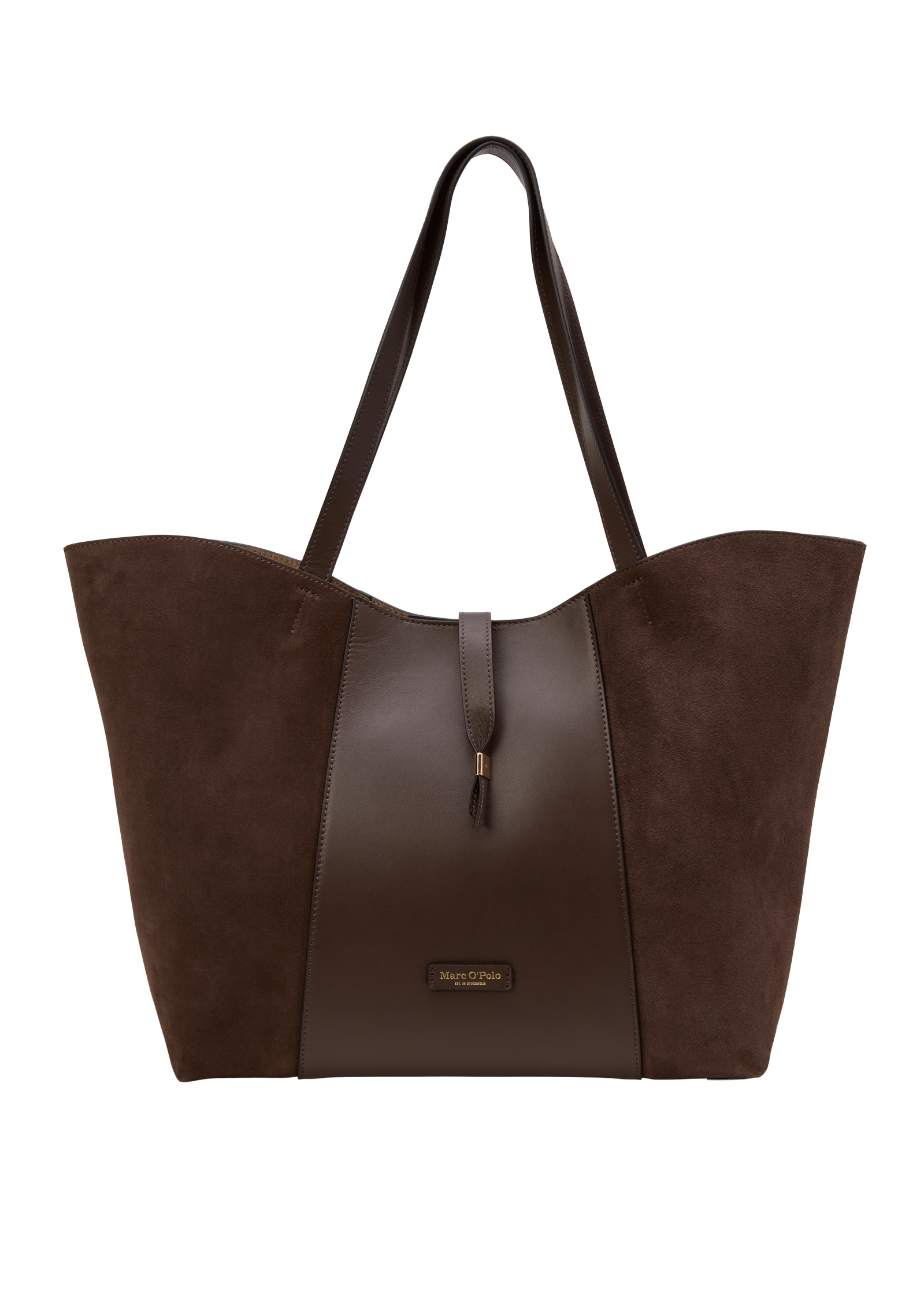 Marc O'Polo Shopper »aus Rindleder mit Struktur-Mix«