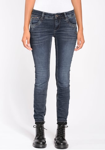 GANG Skinny-fit-Jeans »94Nikita« su Zipper-...