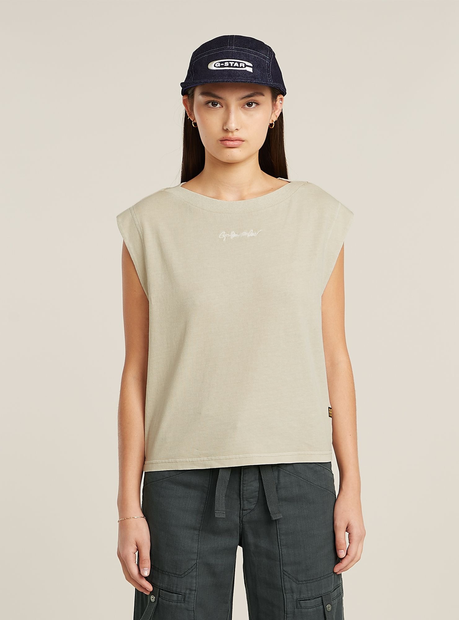 G-STAR T-Shirt "Mini G-Script Logo T-Shirt" günstig online kaufen