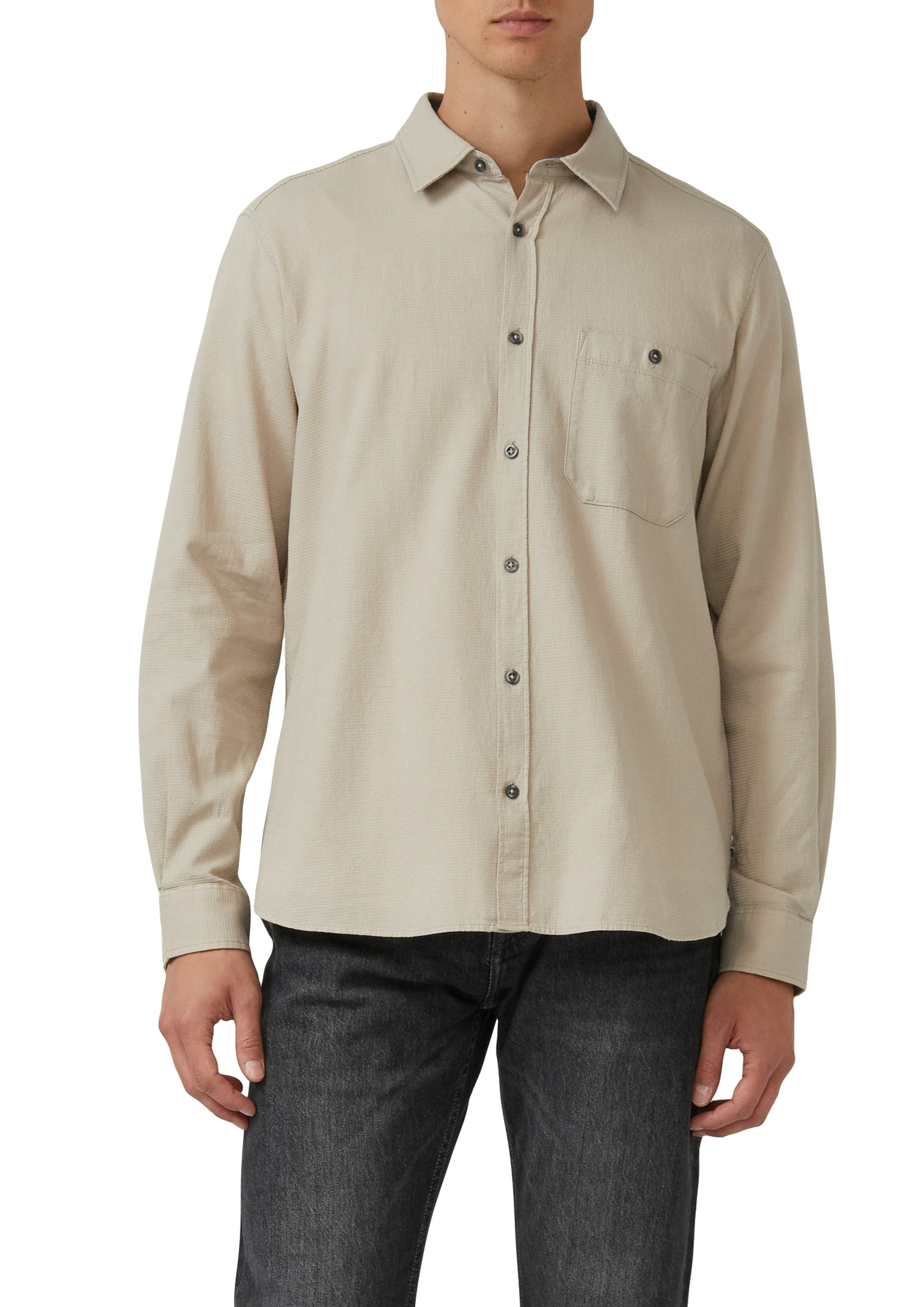 s.Oliver Langarmhemd, mit Brusttasche günstig online kaufen