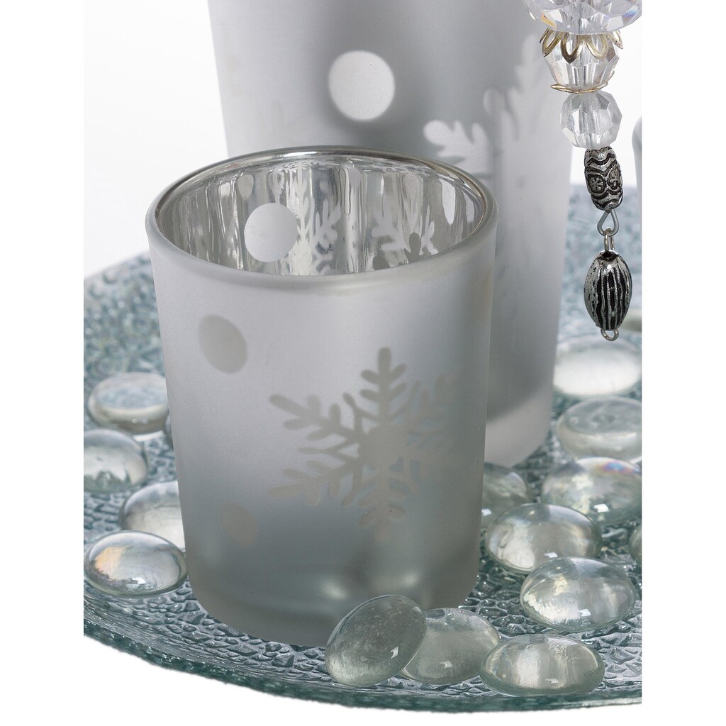 Myflair Möbel & Accessoires Teelichthalter »Somni, Weihnachtsdeko«, (Set, 5 St.)