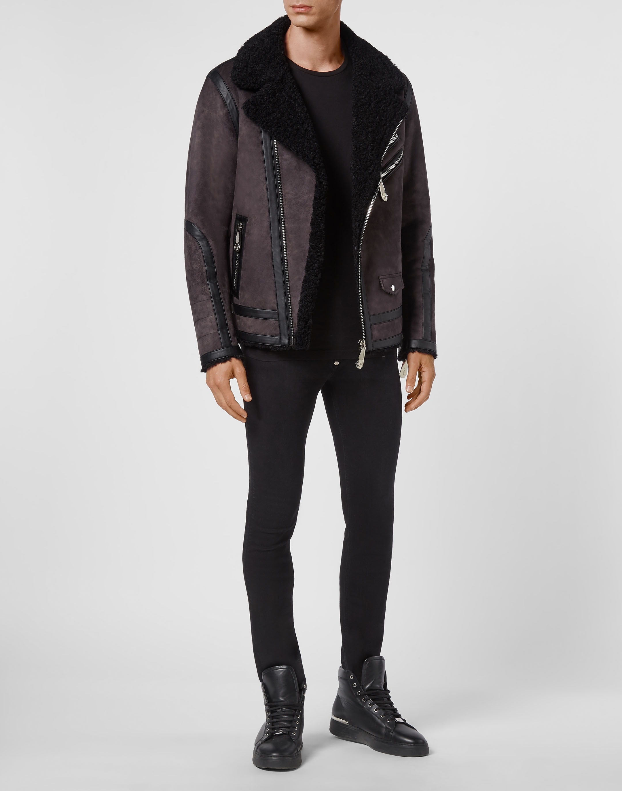 PHILIPP PLEIN Bikerjacke »Iconic Plein«