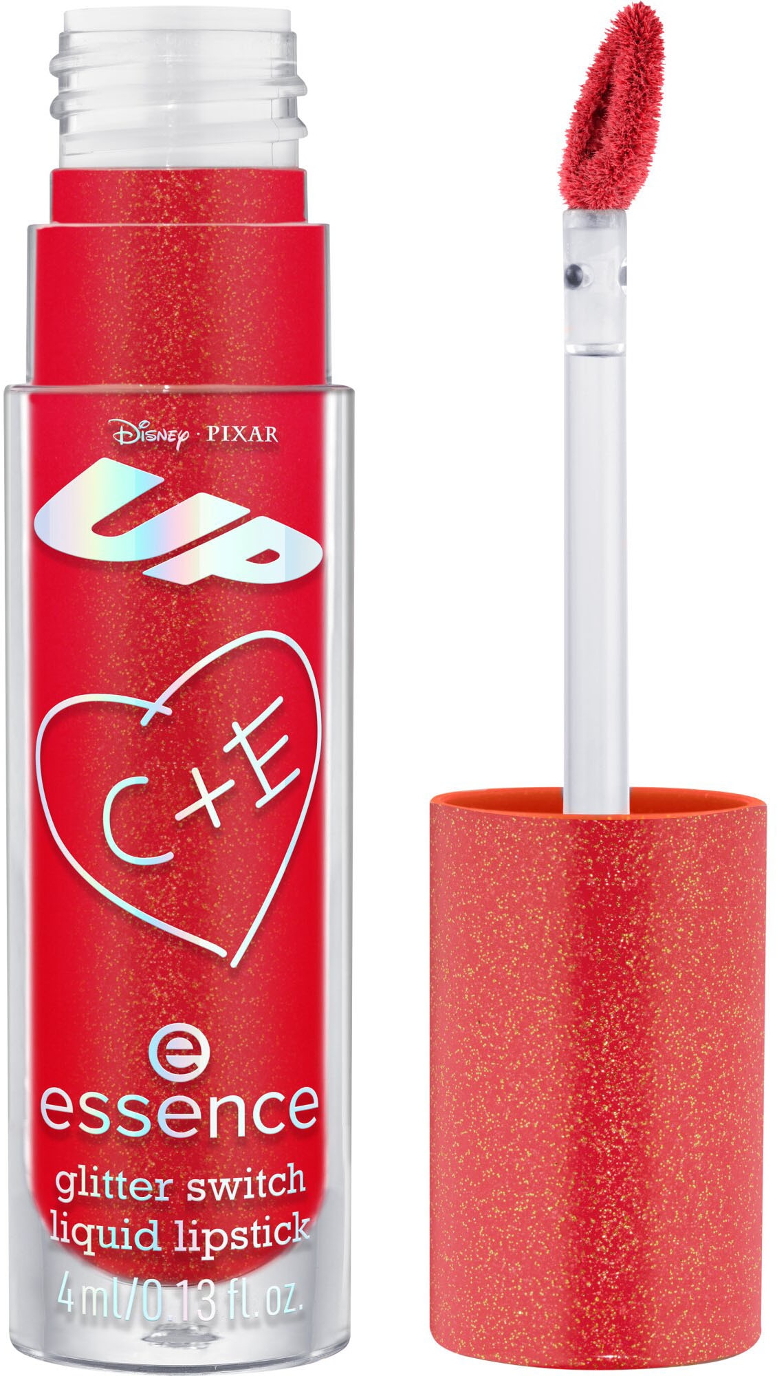 Essence Lippenstift »Disney Pixar Up glitter switch liquid lipstick«, (Set, 3 tlg.)