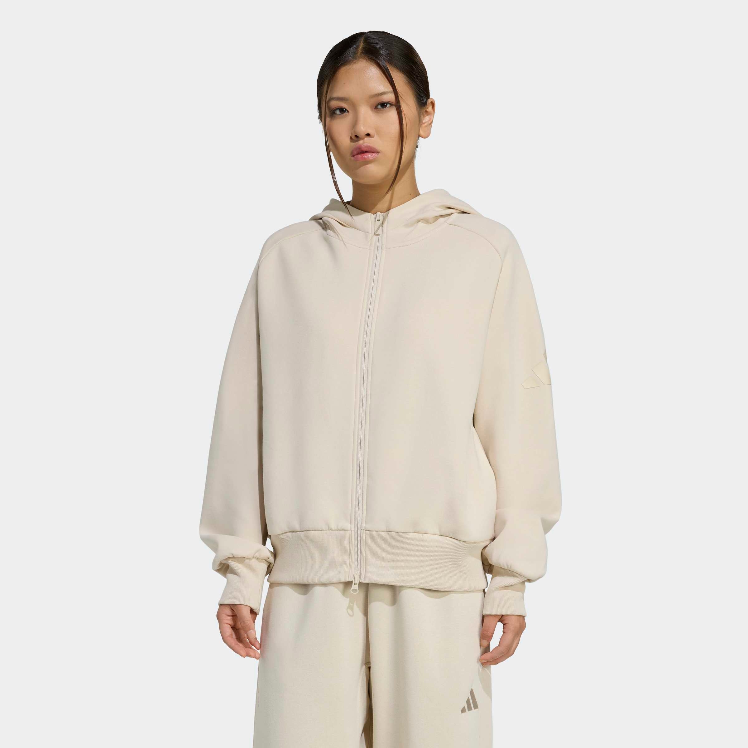 adidas Sportswear Kapuzensweatshirt "SOFT LUX, REISSVERSCHLUSS" günstig online kaufen