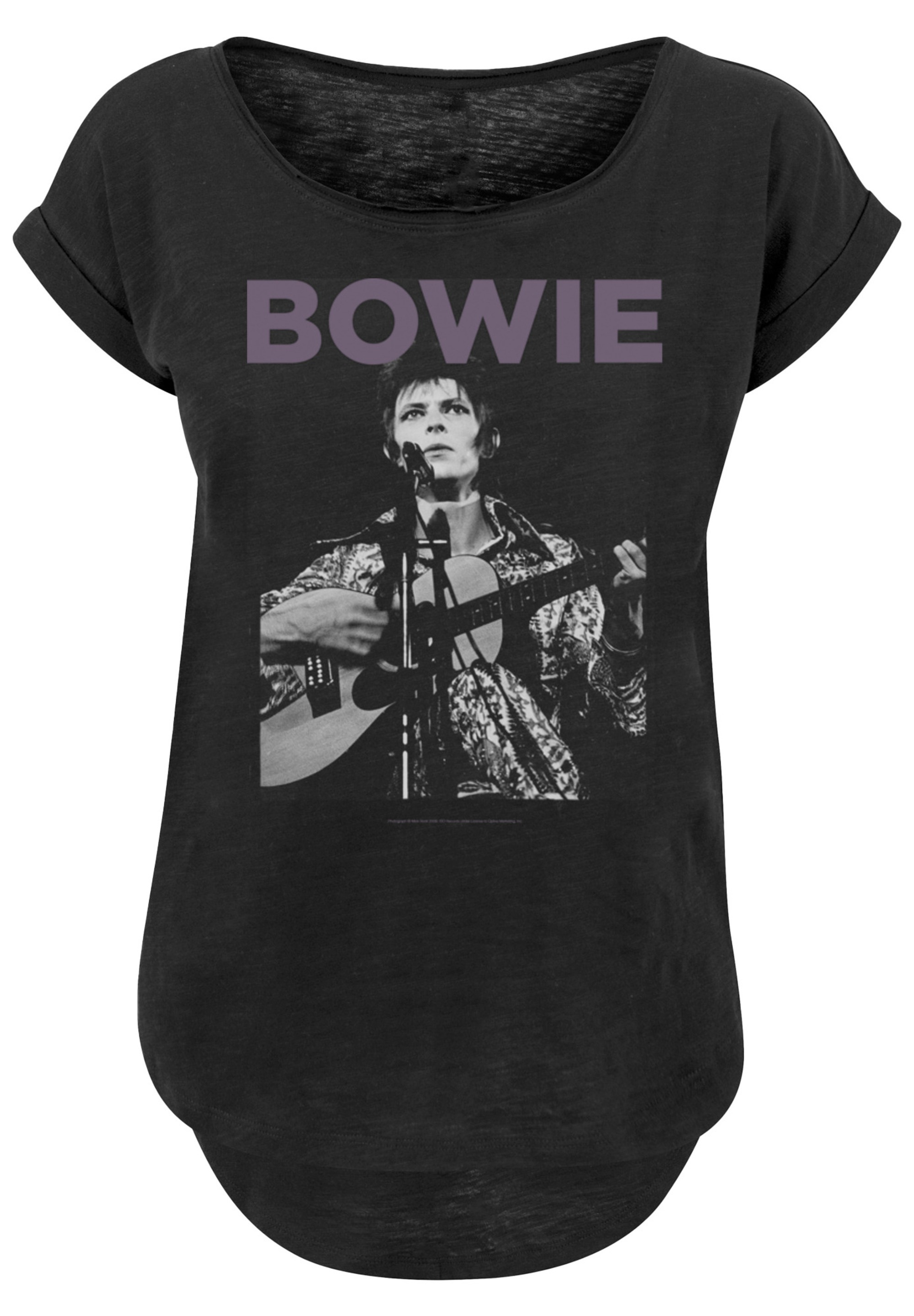 F4NT4STIC T-Shirt »David Bowie Rock Poster«, Print