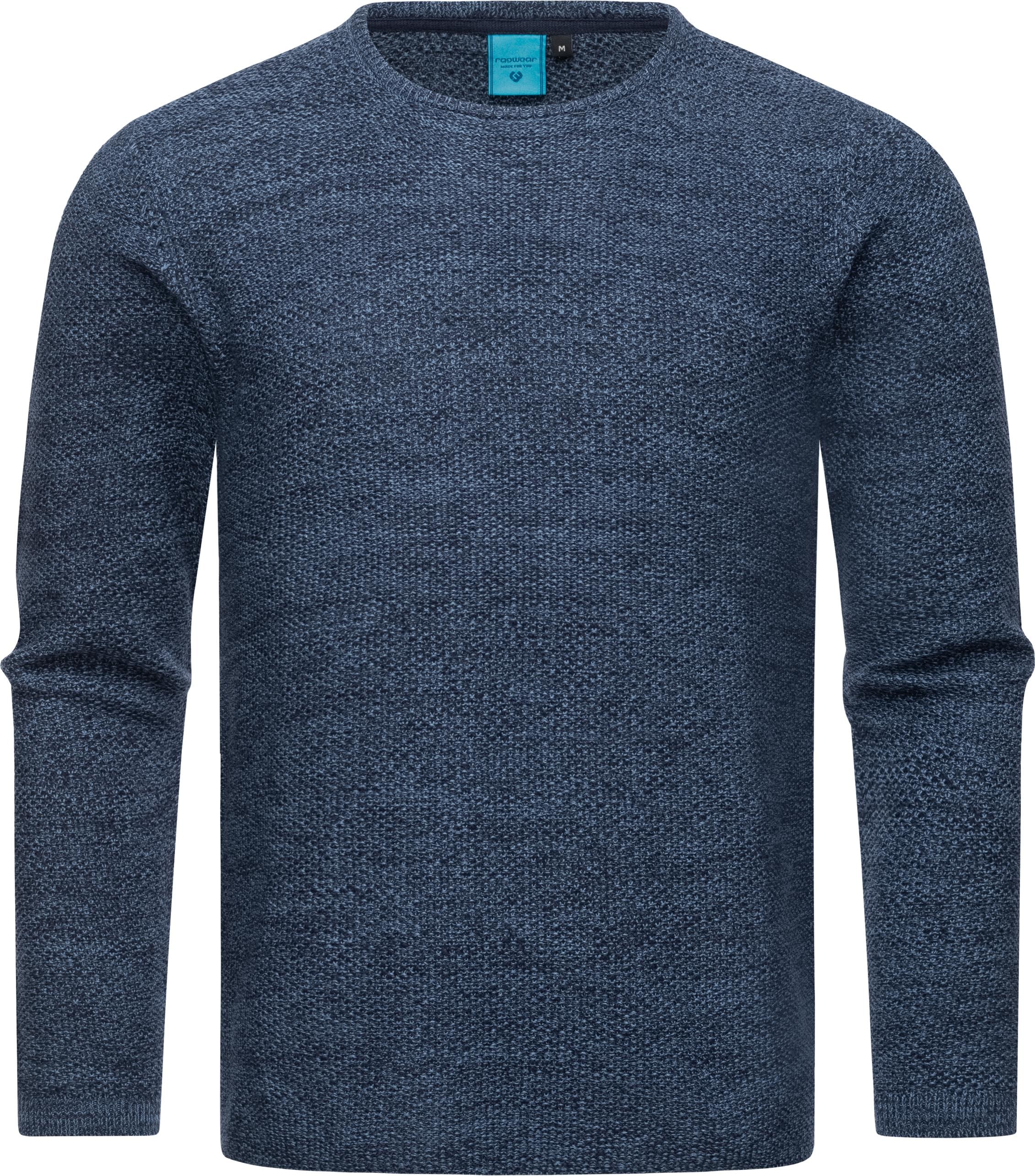 Ragwear Strickpullover "Knitson" stylischer Herren Sweatpullover mit Rippbü günstig online kaufen