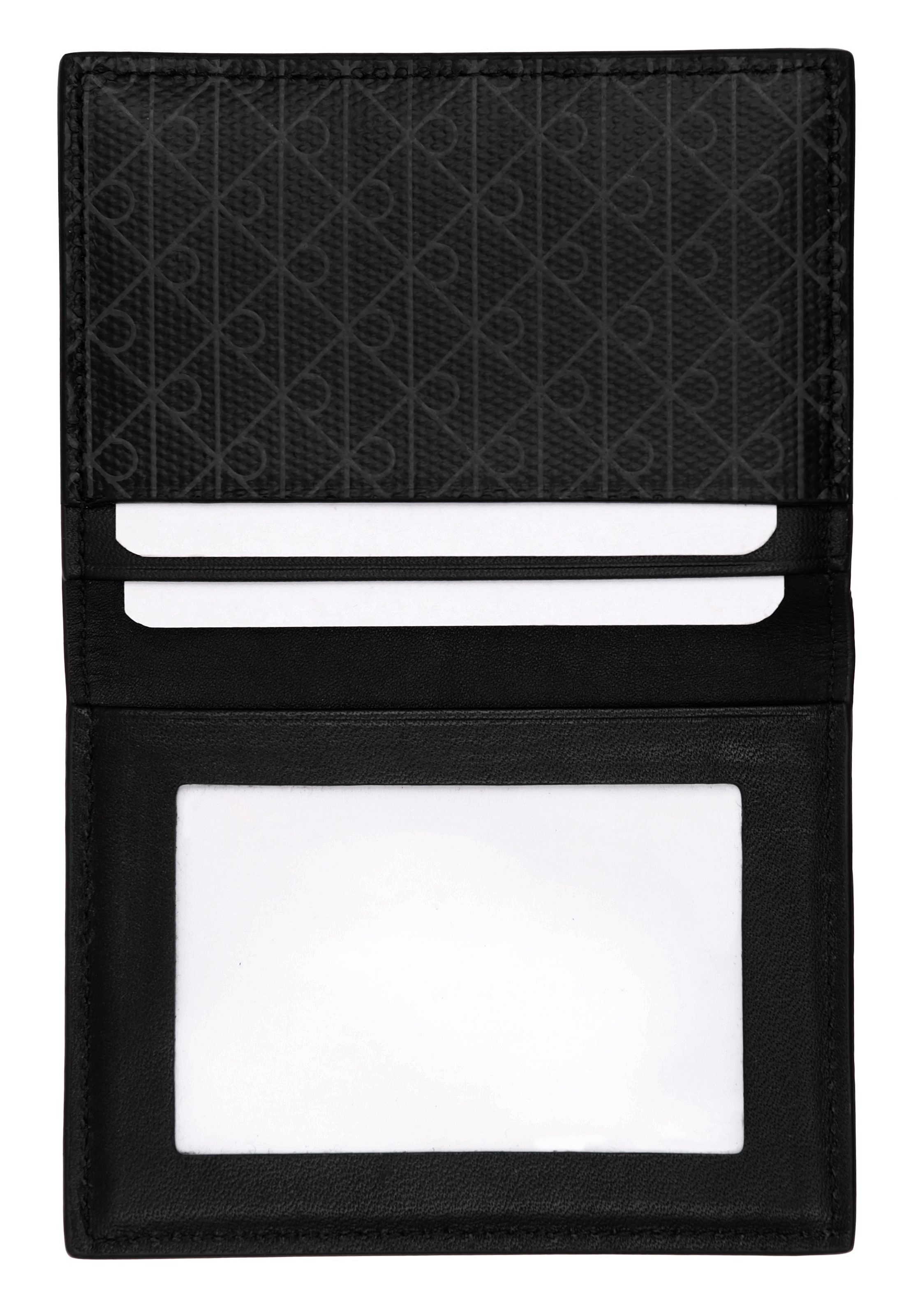 Calvin Klein Geldbörse »COATED BILLFOLD w COIN + CARD«, Herren Geldbeutel, Portemonnaie mit Monogramm-Print