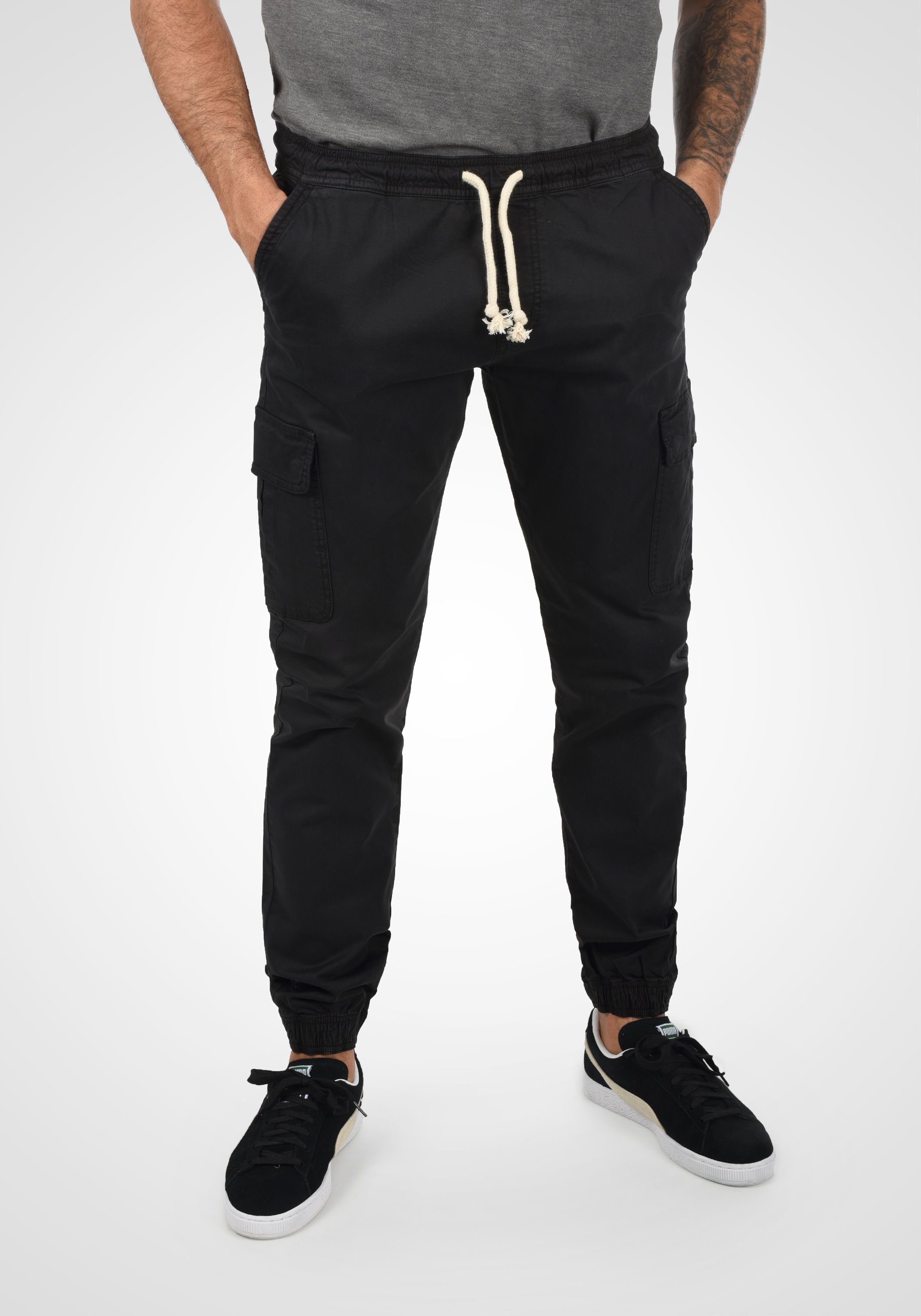 INDICODE IDAbbal Cargo Trousers Black/XL 2