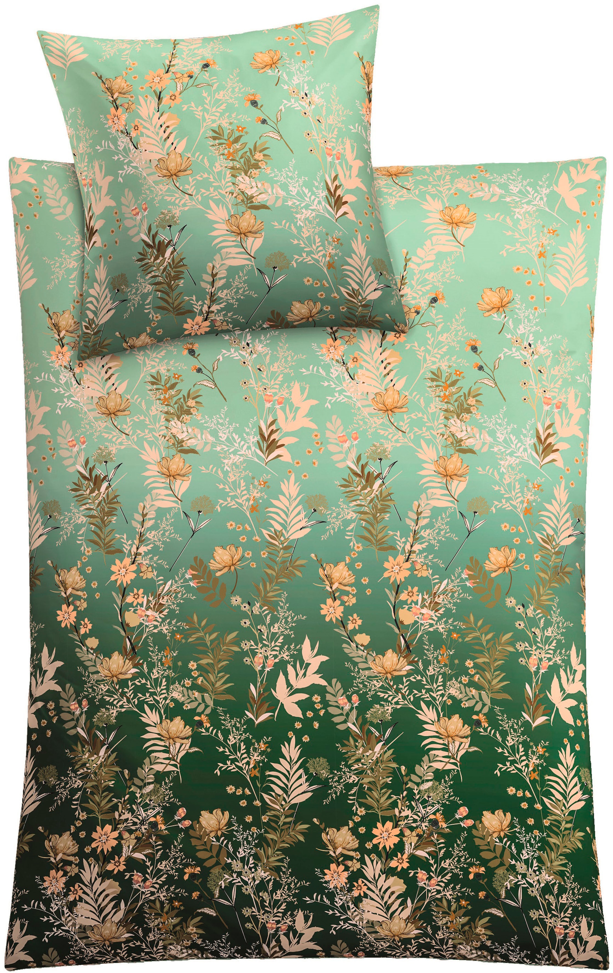 Bettwäsche »Zahra«, (2 tlg.), mit floralem Print