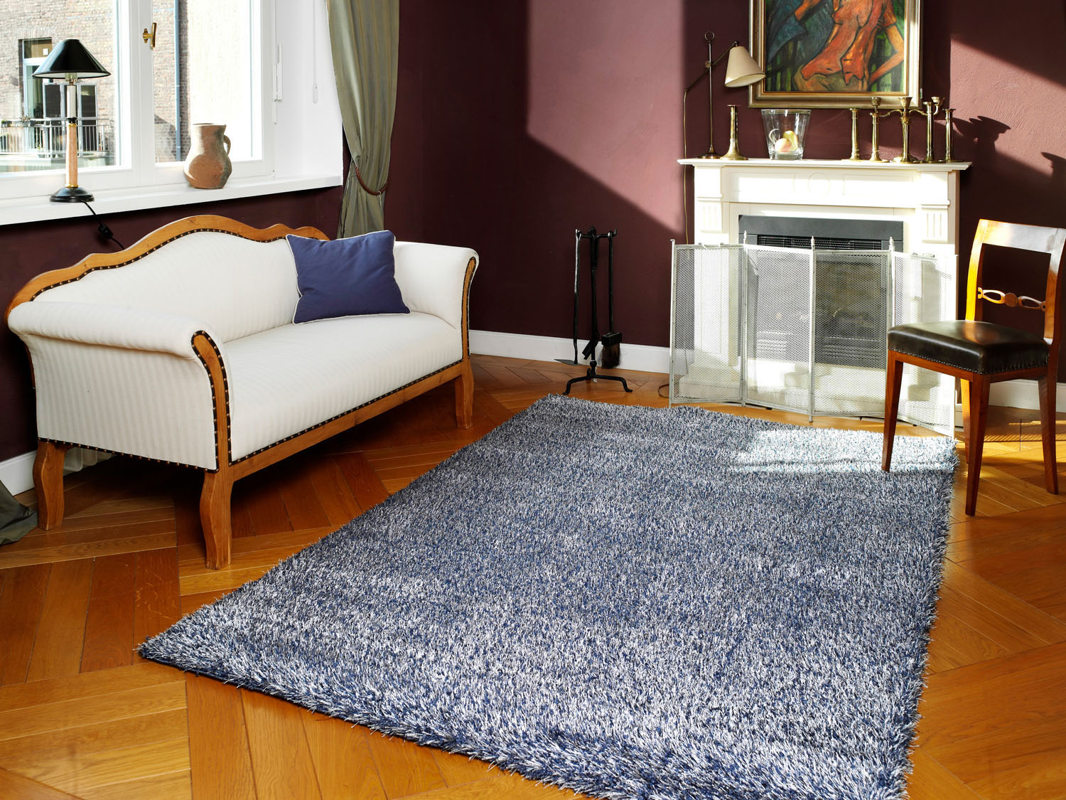 OCI DIE TEPPICHMARKE Hochflor-Teppich "Space Shaggy" rechteckig 50 mm Höhe Langflor, Shaggy, alle Räume