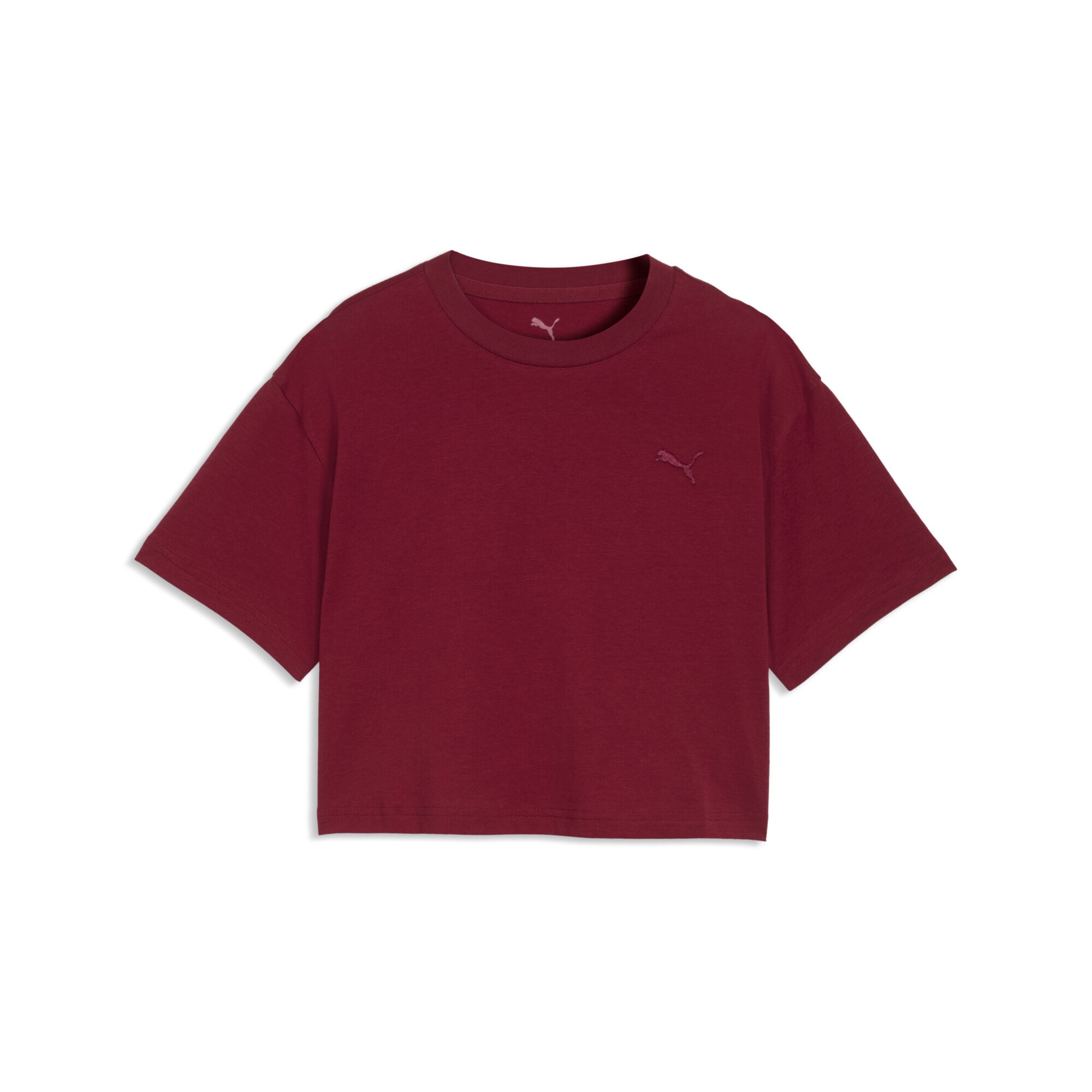 PUMA "PUMA Class Relaxed Cropped Graphic T-Shirt Mädchen"
