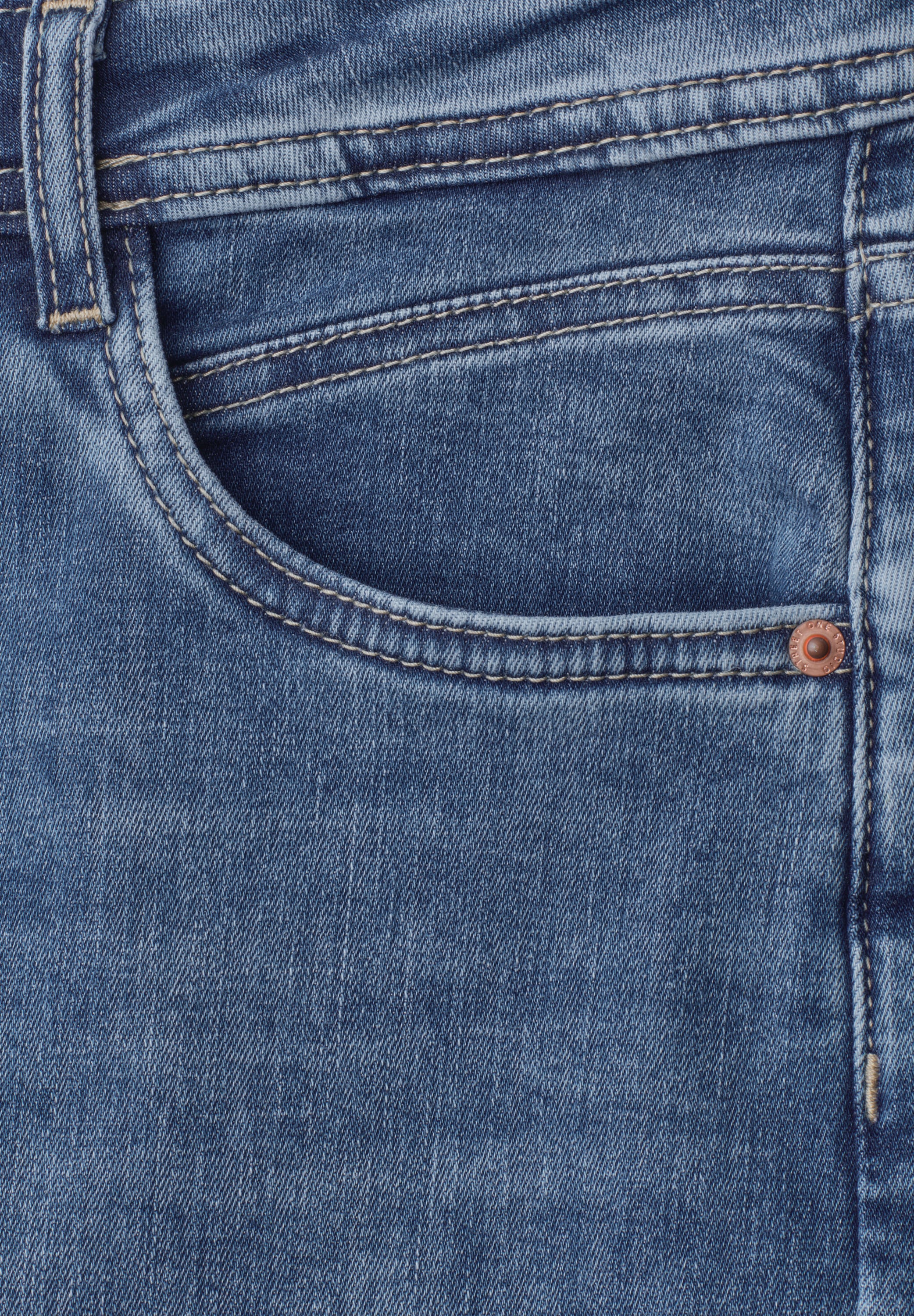 STREET ONE STUDIO Loose-fit-Jeans 5-Pocket-Style