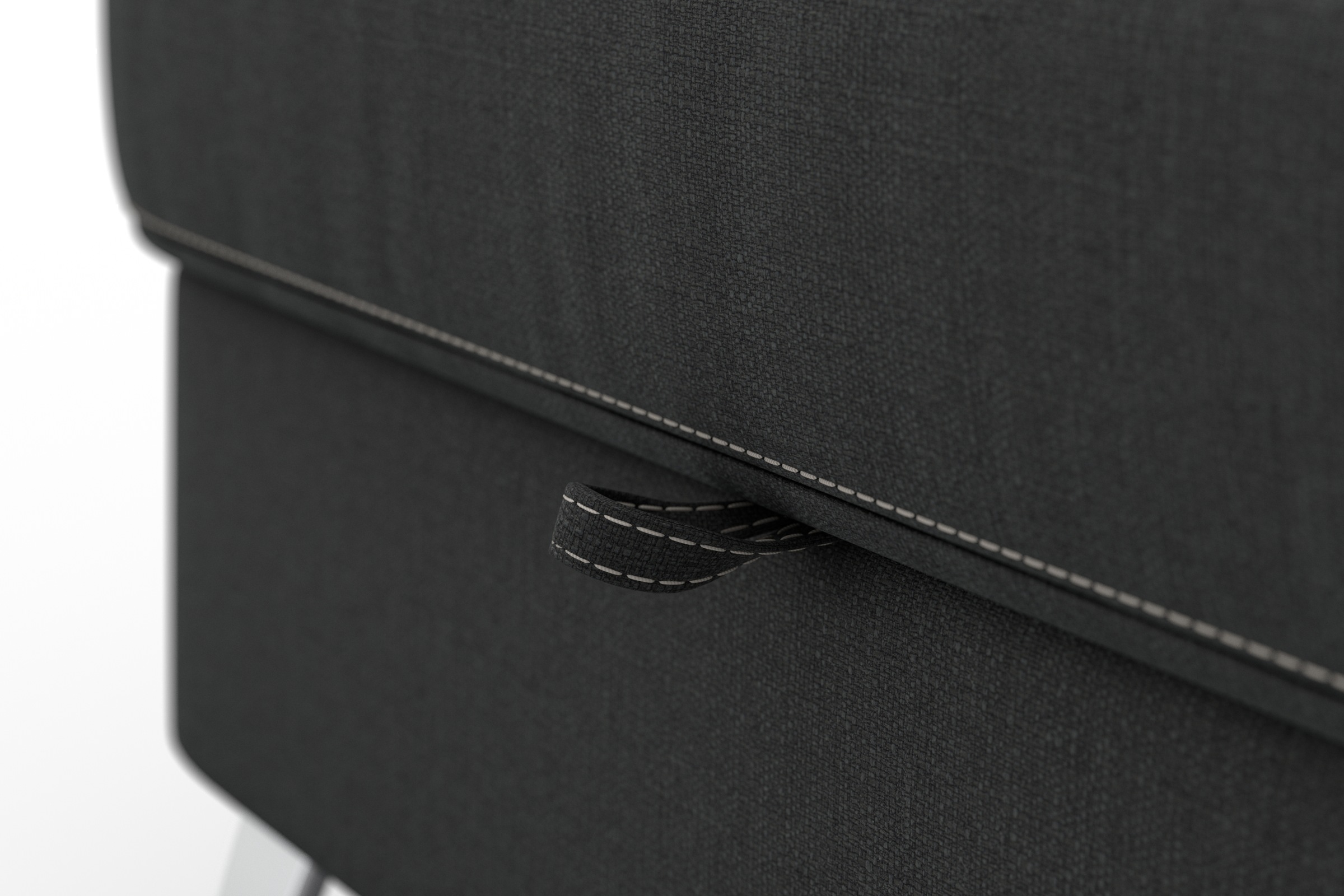 sit&more Ecksofa »Vincenzo L-Form«, inklusive Kopfteilverstellung, wahlweise mit Bettfunktion, Bettkasten