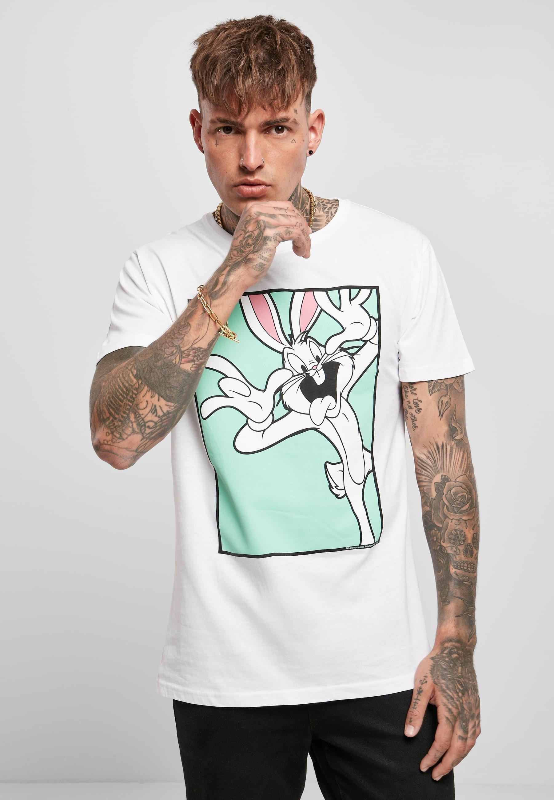 Merchcode T-Shirt »Merchcode Herren Looney Tunes Bugs Bunny Funny Face Tee«, (1 tlg.)