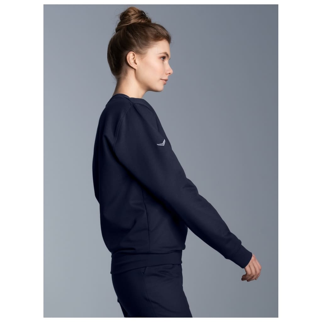 Trigema Sweatshirt »TRIGEMA Sweatshirt aus Biobaumwolle«