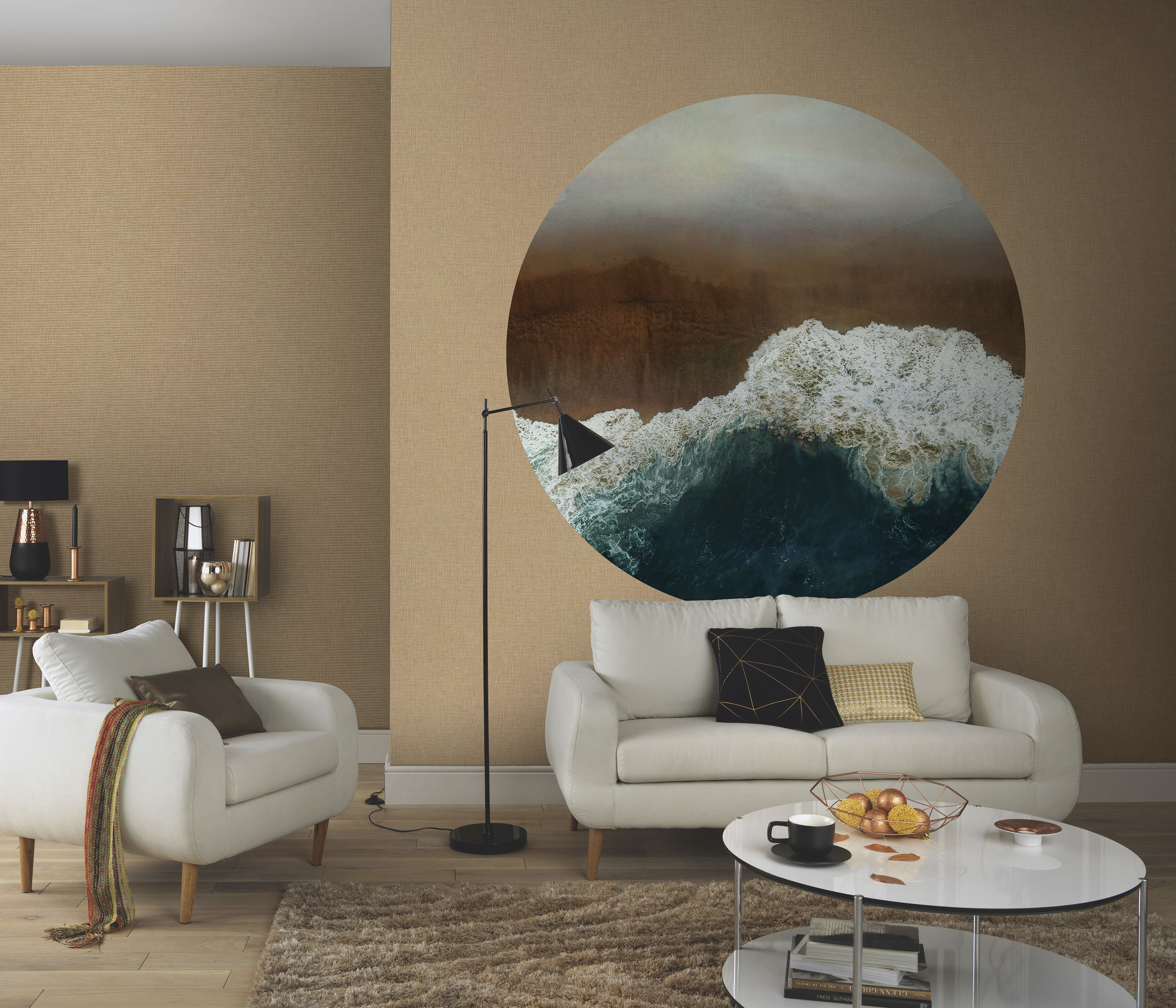 Fashion for walls "Spume" gepflegt glatt Phthalate frei