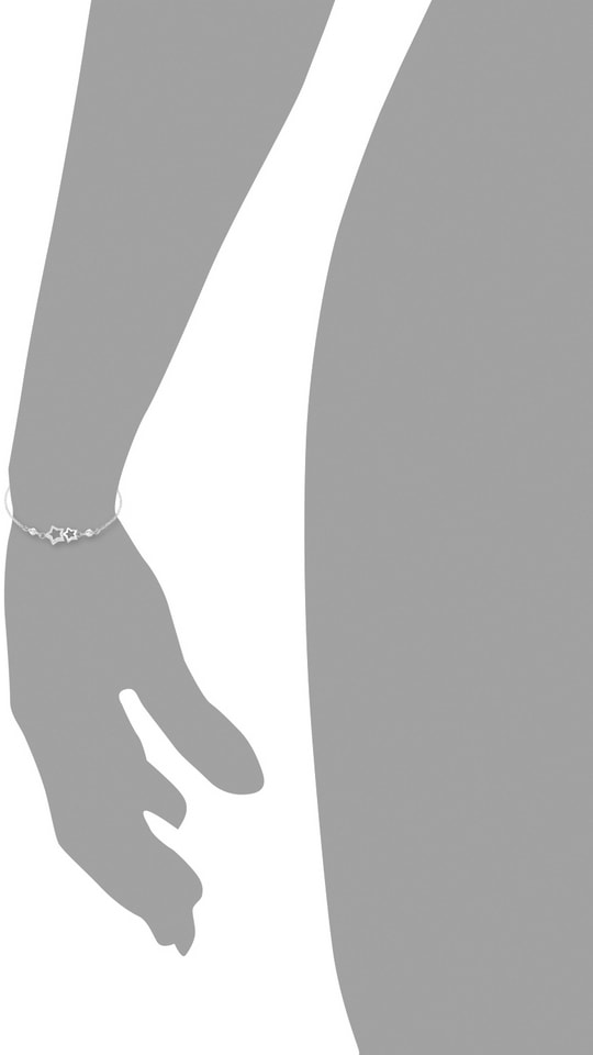 Amor Armband »9261611, Sterne«, mit Zirkonia (synth.)