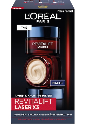 Gesichtspflege-Set »RevitaLift Laser X3 Tag und Nacht«, (2 tlg.)