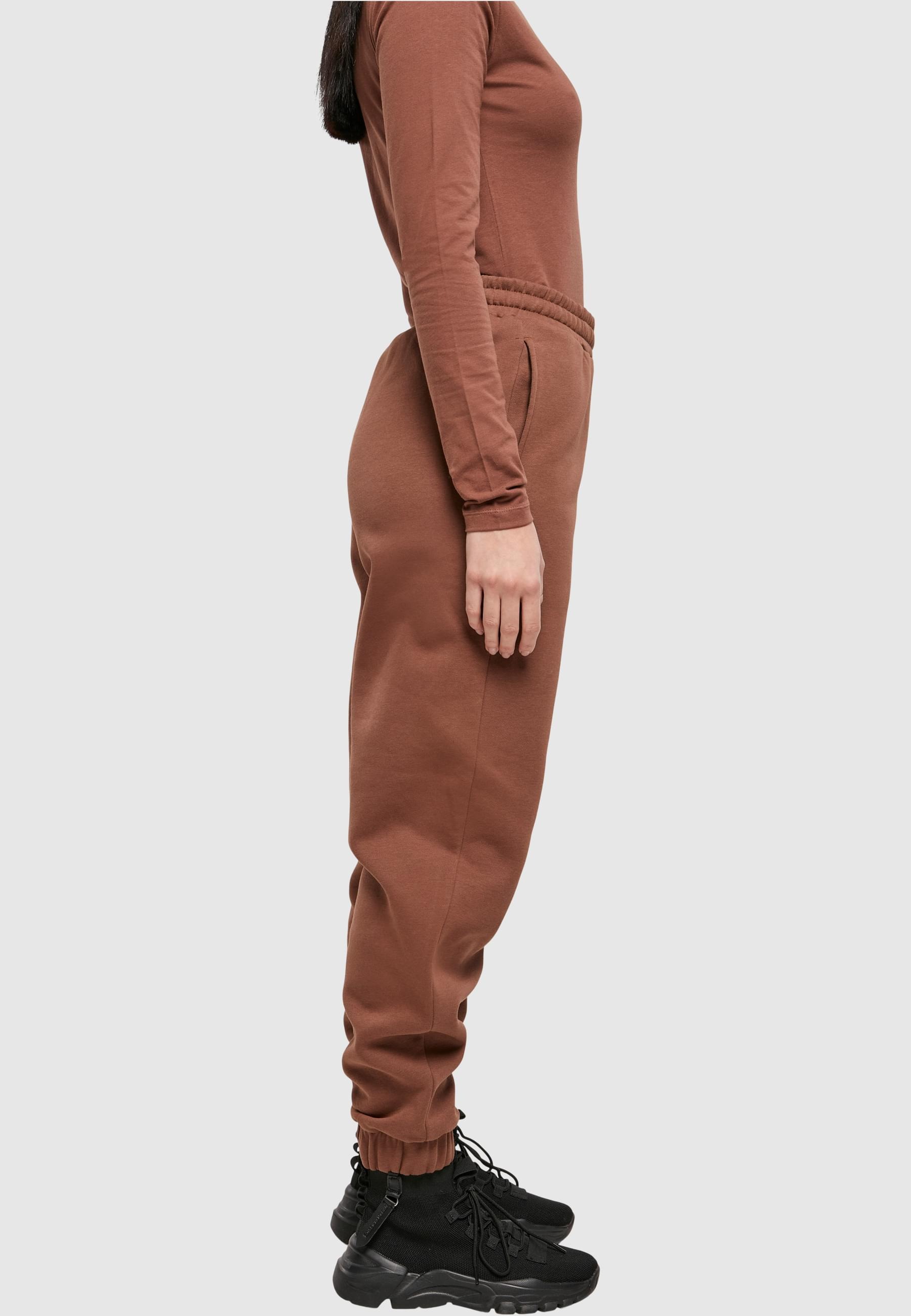 URBAN CLASSICS Stoffhose »Urban Classics Damen«, (1 tlg.)