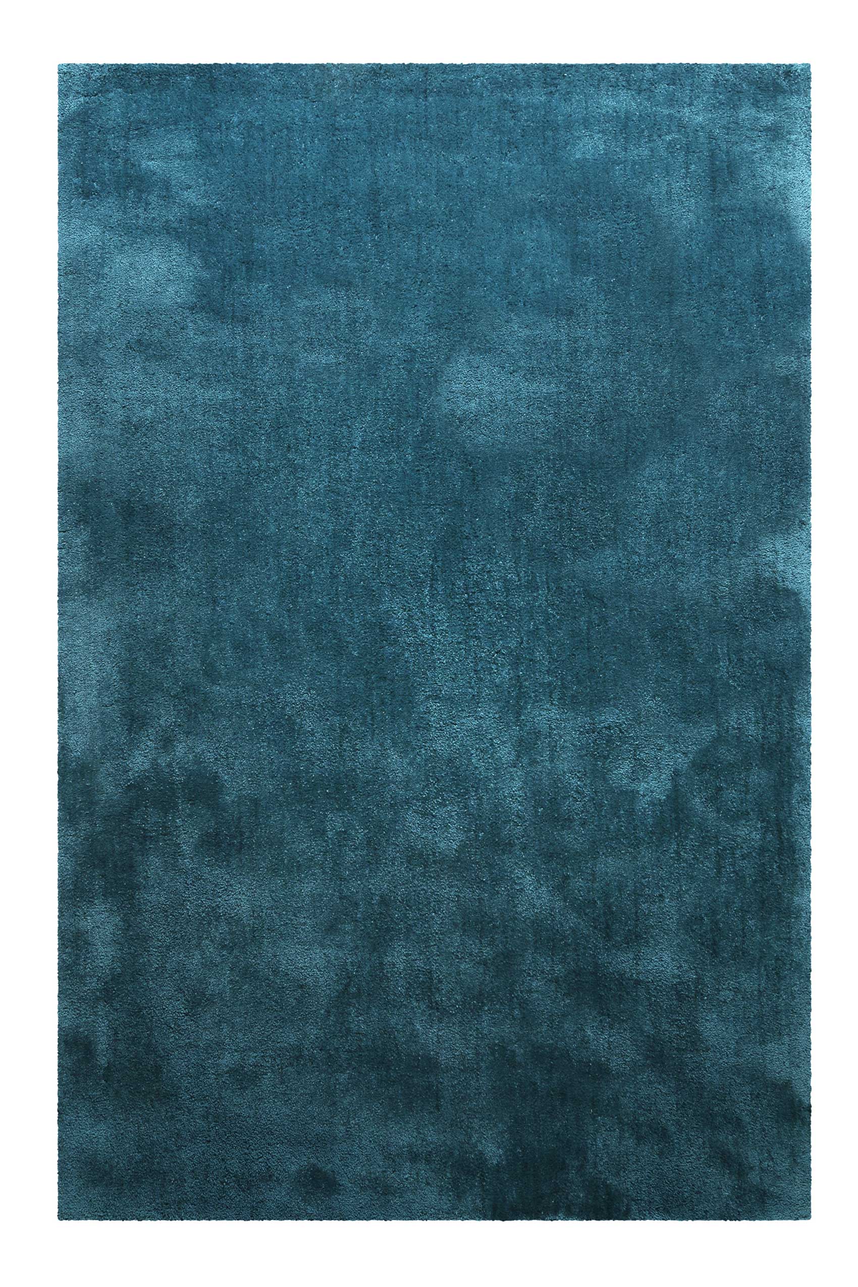 Homie Living Teppich "Pisa" rund 25 mm Höhe Hochflor, Microfaser, uni, weich, Shaggy, Wohnzimmer, Schlafzimmer