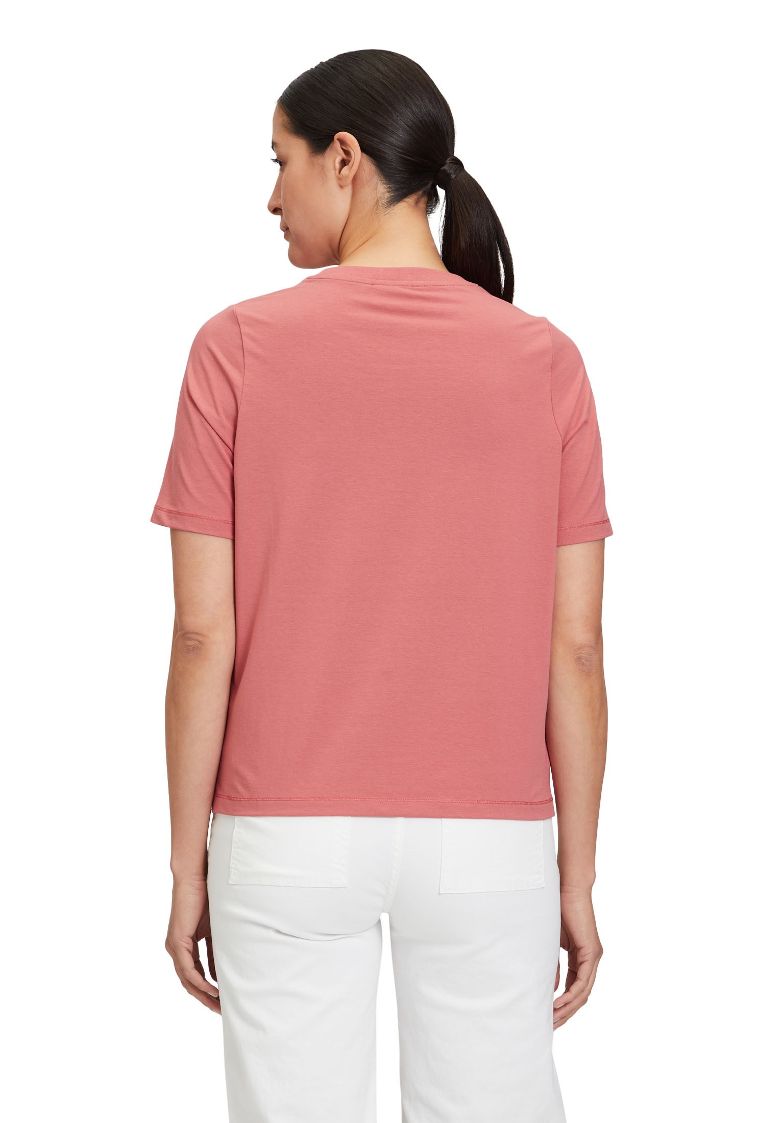 Cartoon Kurzarmshirt »Cartoon Damen Casual-Shirt mit Rundhalsausschnitt«, (1 tlg.), Stickerei