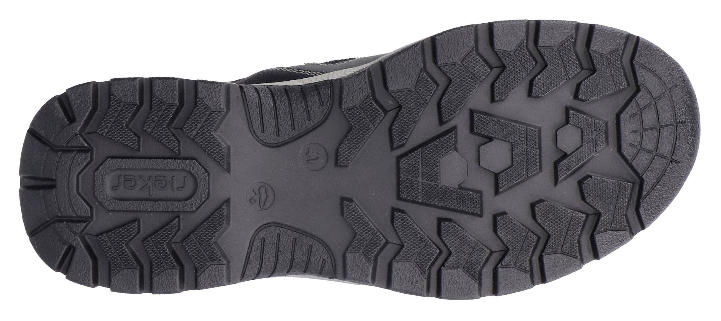 Rieker Slip-On Sneaker, Trekkingschuh, Outdoorschuh, Schlupfschuh mit Gummizug