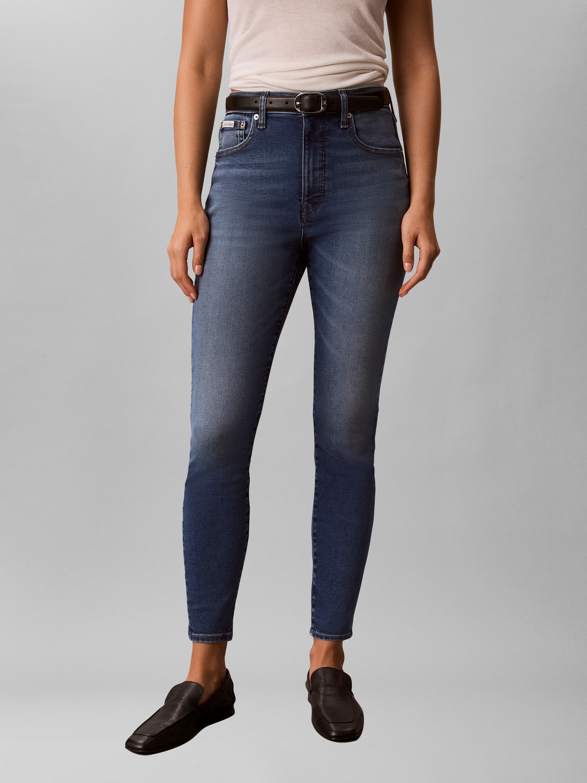 Calvin Klein Jeans Skinny-fit-Jeans "HIGH RISE SKINNY" im 5-Pocket-Style
