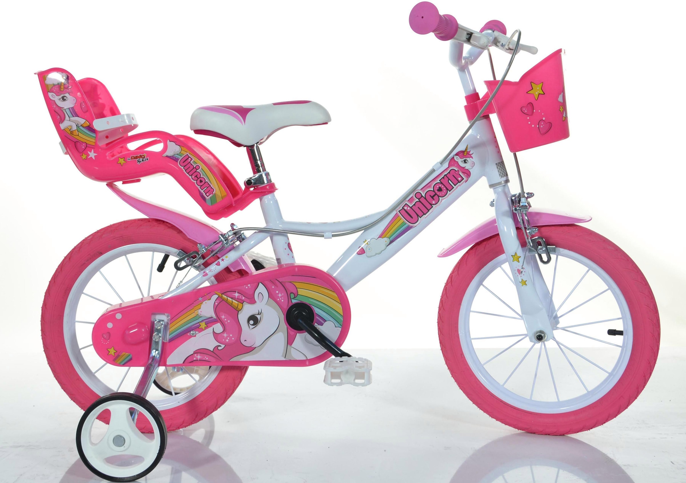 Dino Kinderfahrrad EINHORN Fahrrad Kinder Kinderfahrräder