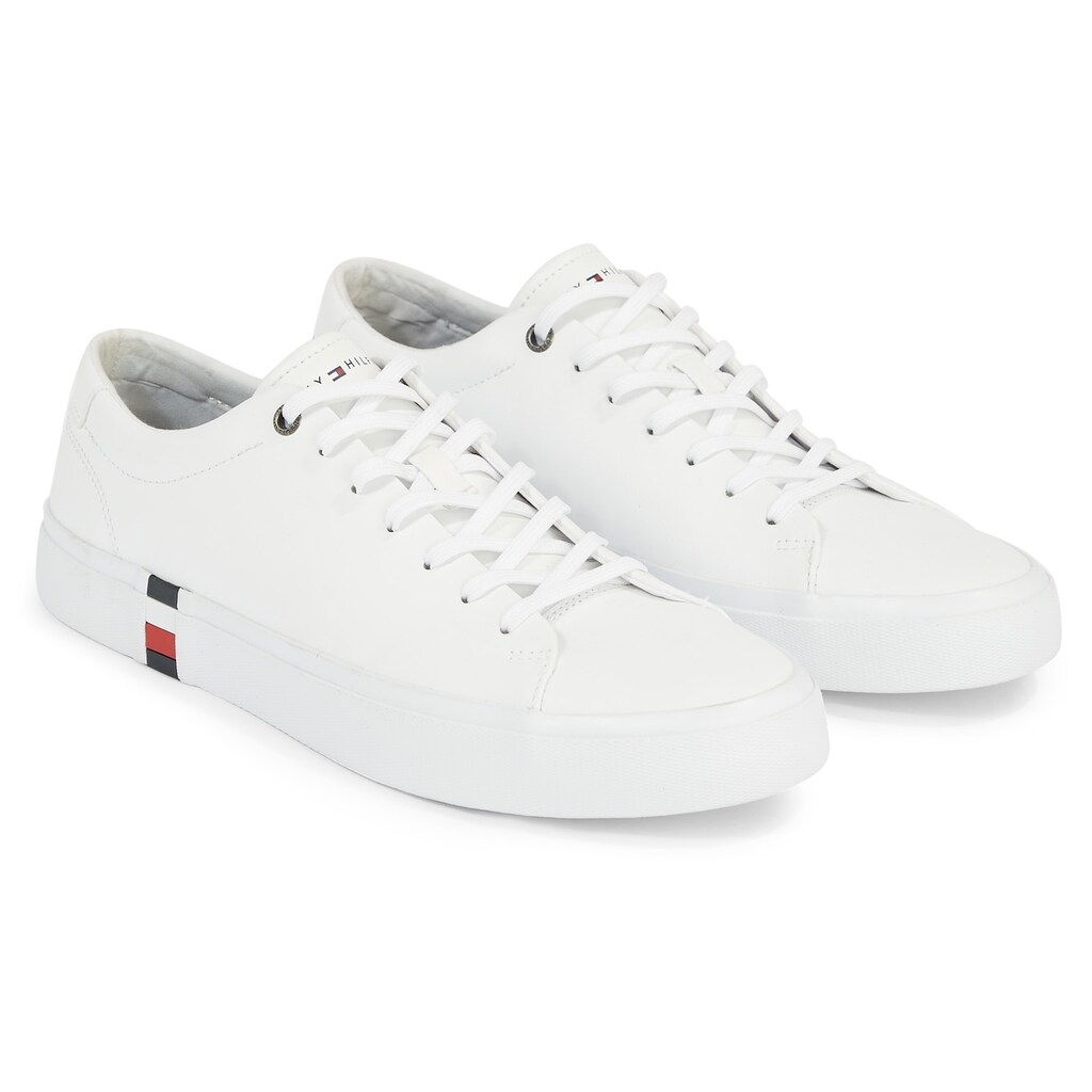 Tommy Hilfiger Sneaker »CORPORATE LEATHER DETAIL VULC«